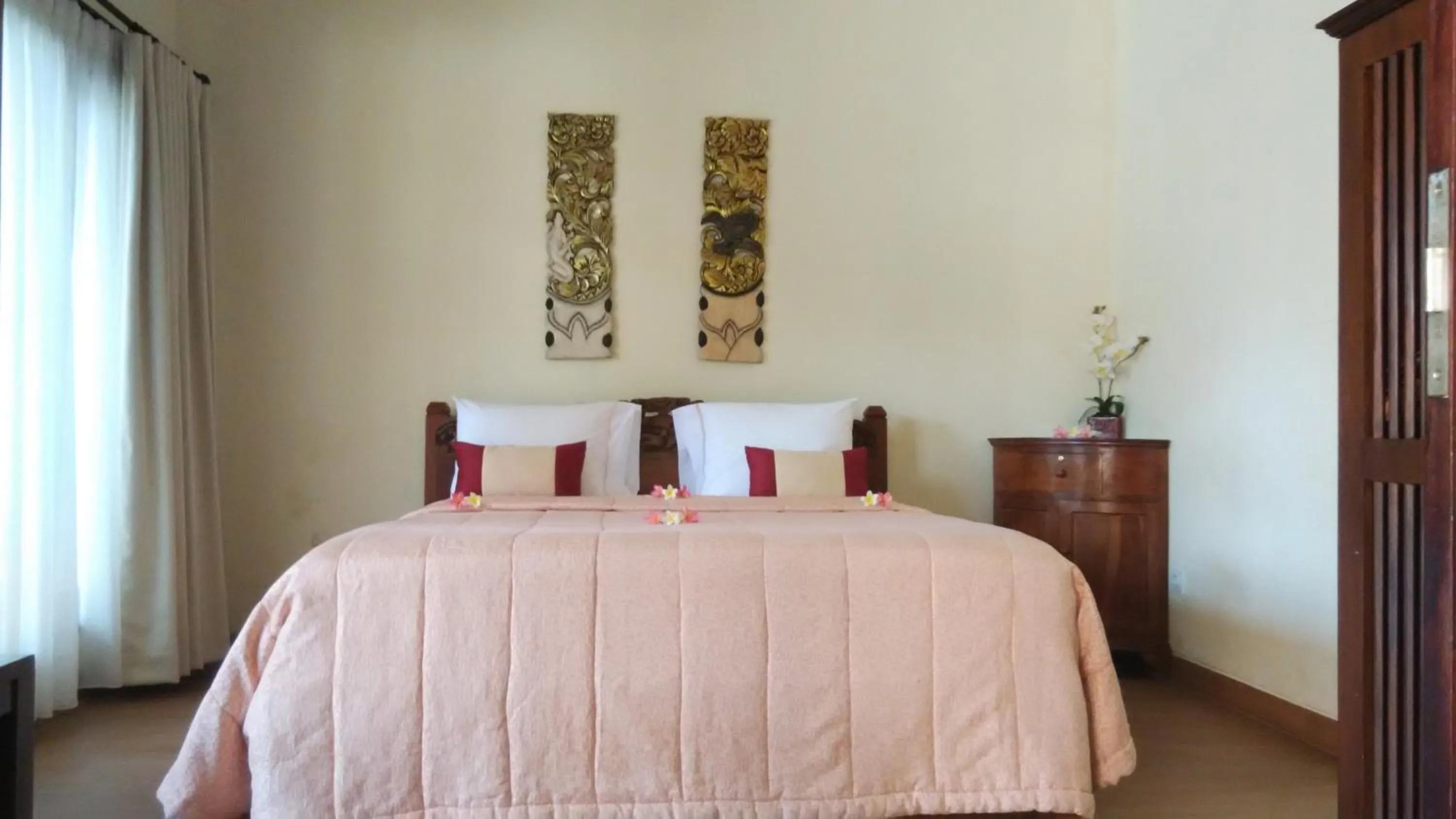 Bed in Hotel Melamun