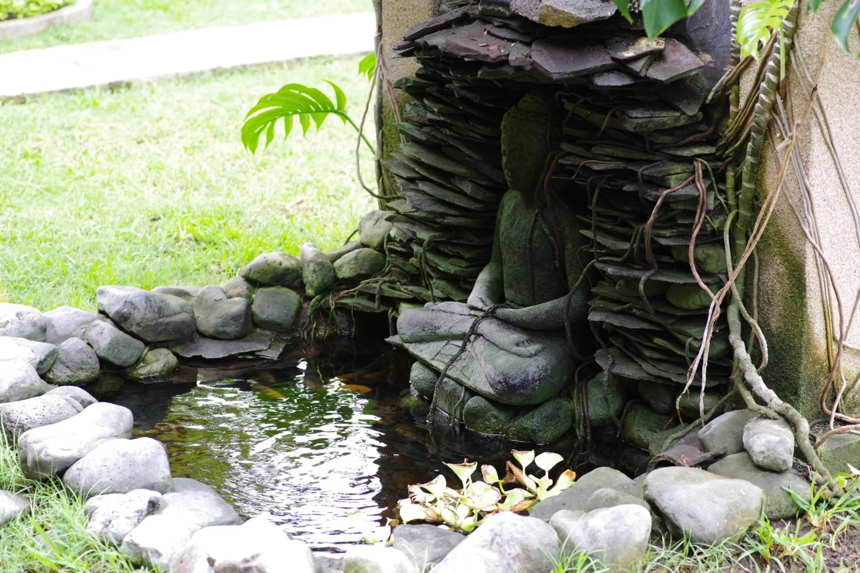 Decorative detail in Tirta Sari Bungalow
