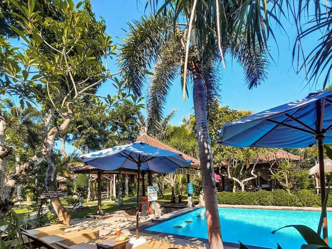 Swimming pool in Tirta Sari Bungalow
