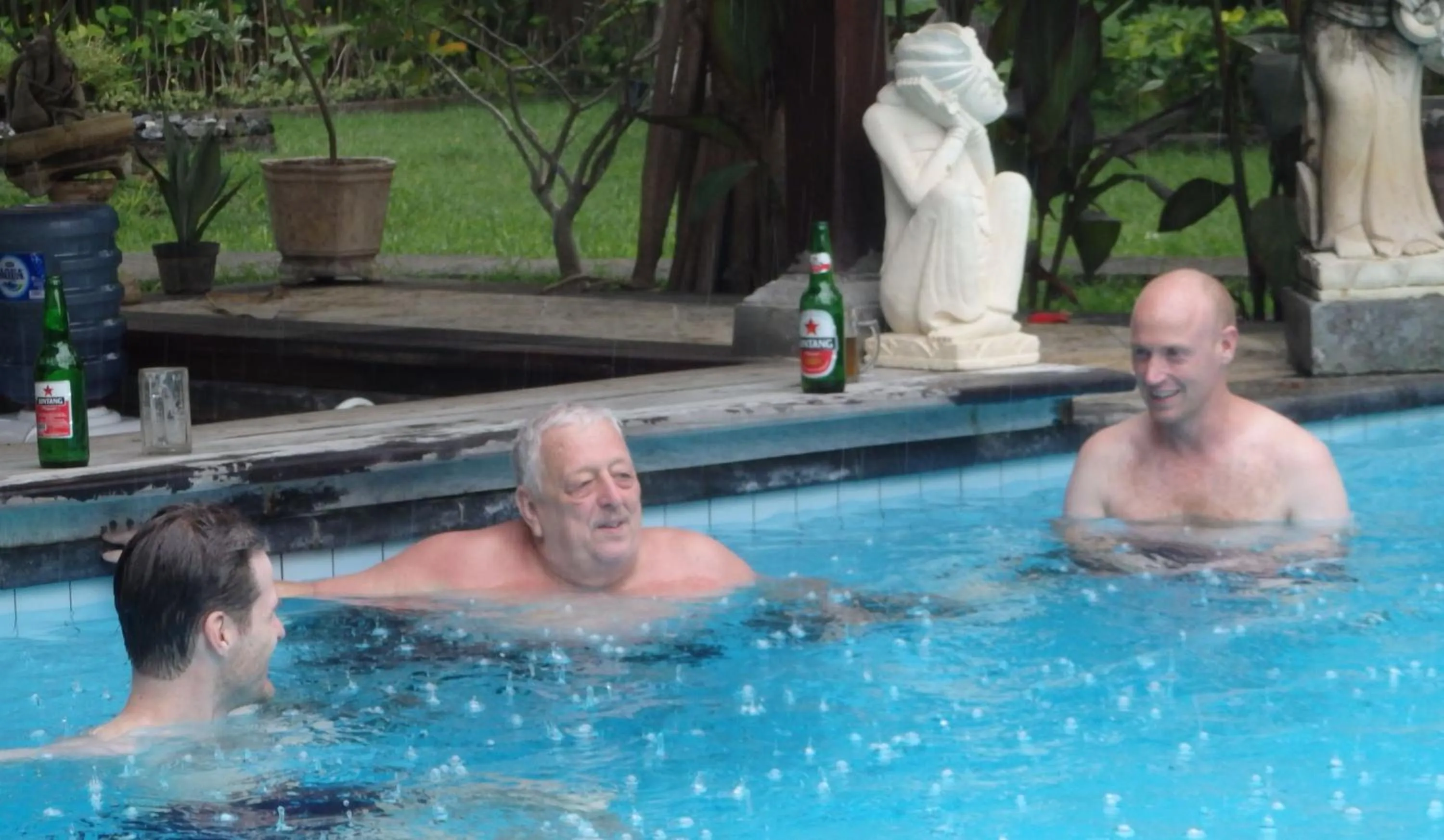 Lounge or bar in Tirta Sari Bungalow