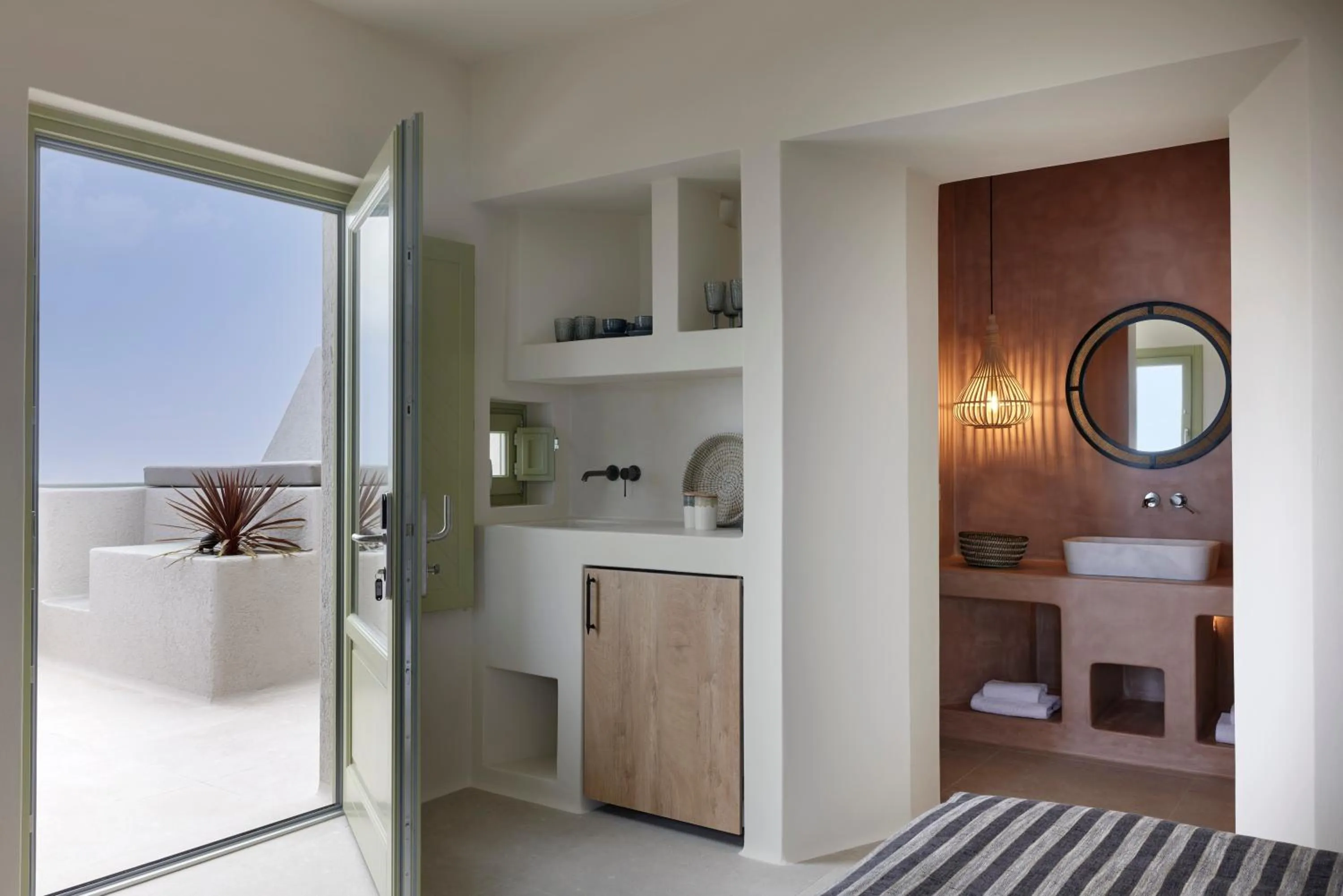 Bedroom in Aeon Suites - Adults Only