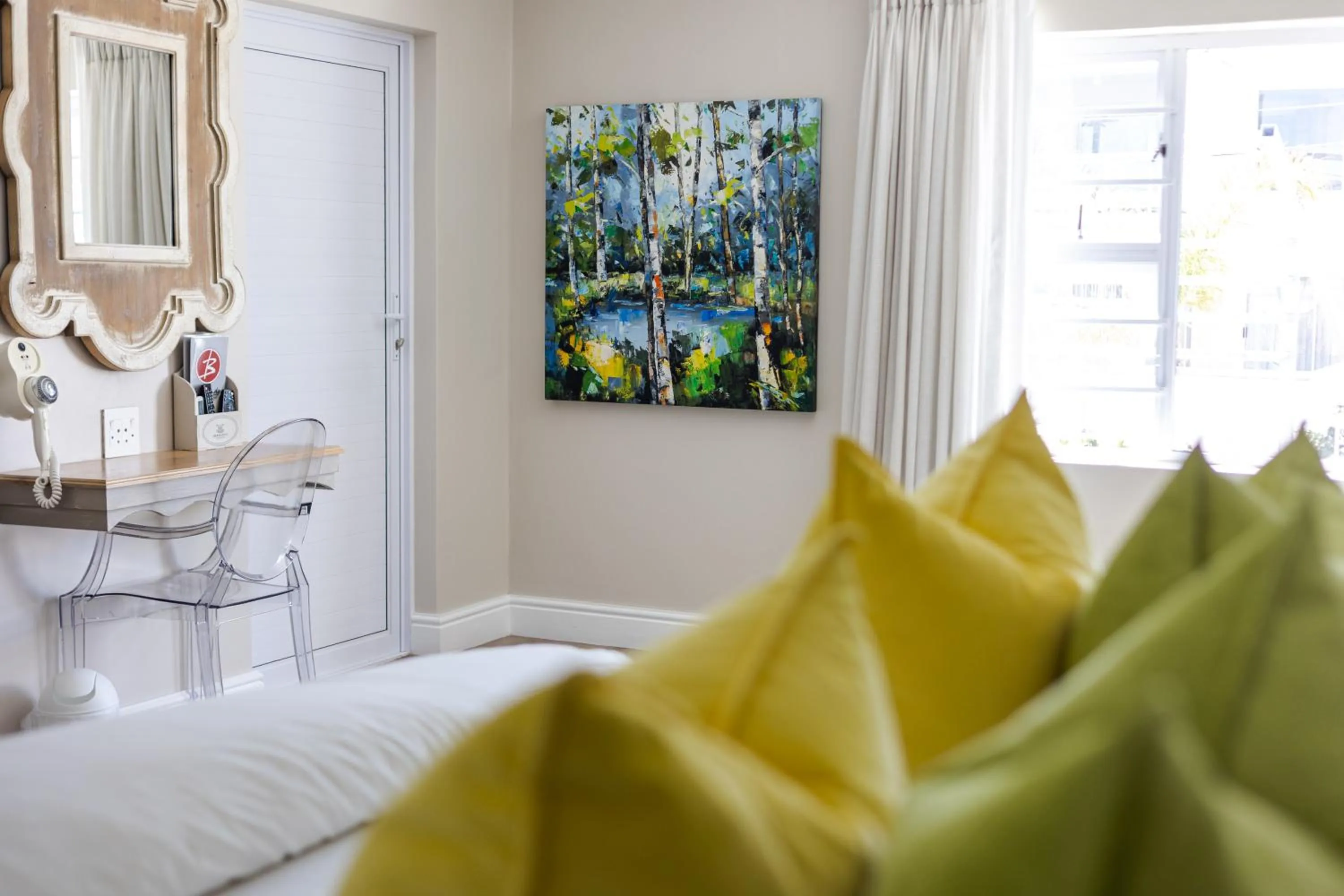 Bedroom, Bed in Hermanus Boutique Guest House