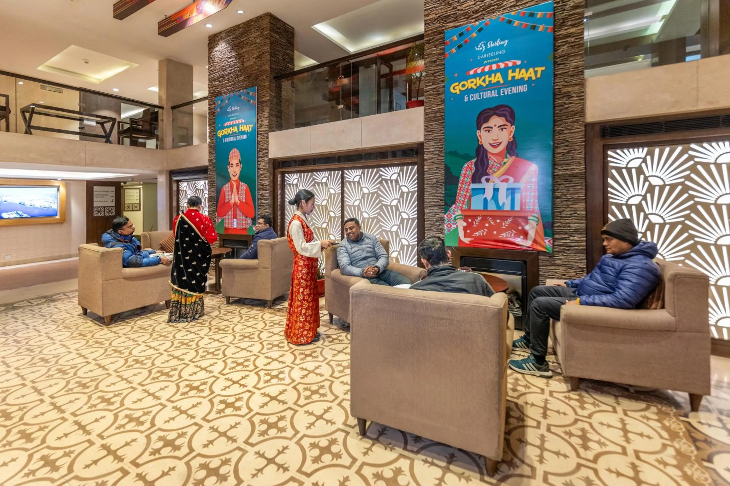 Lobby or reception in Sterling Darjeeling