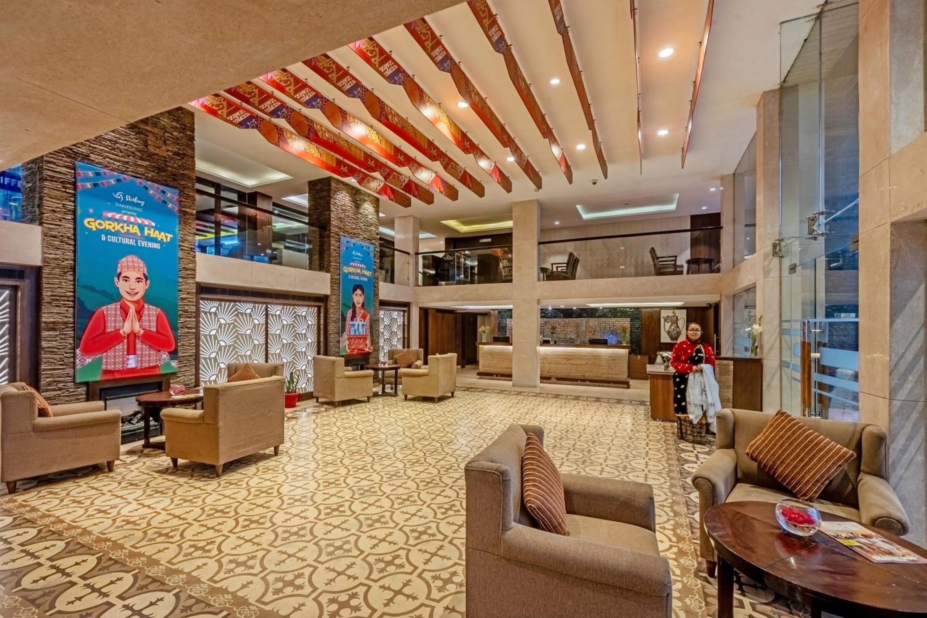 Lobby or reception in Sterling Darjeeling