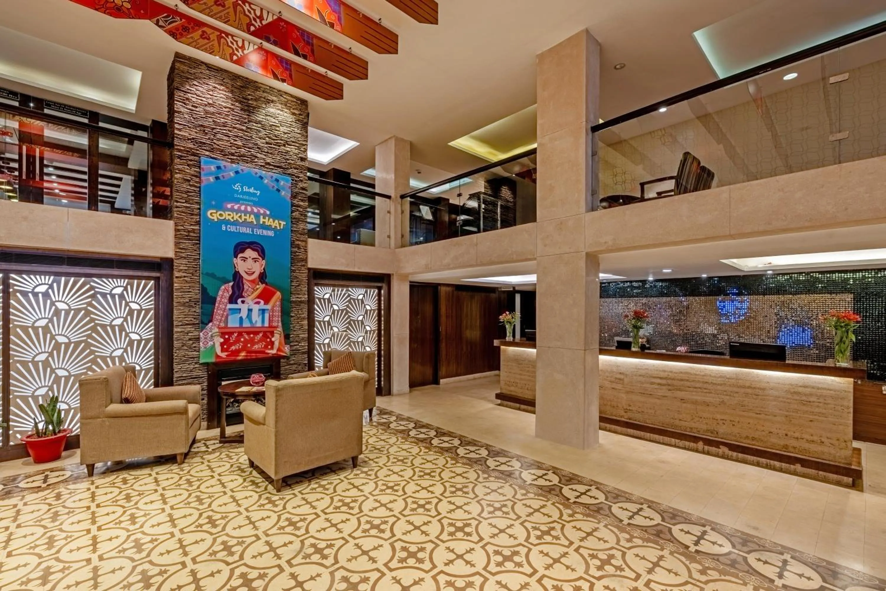 Lobby or reception in Sterling Darjeeling