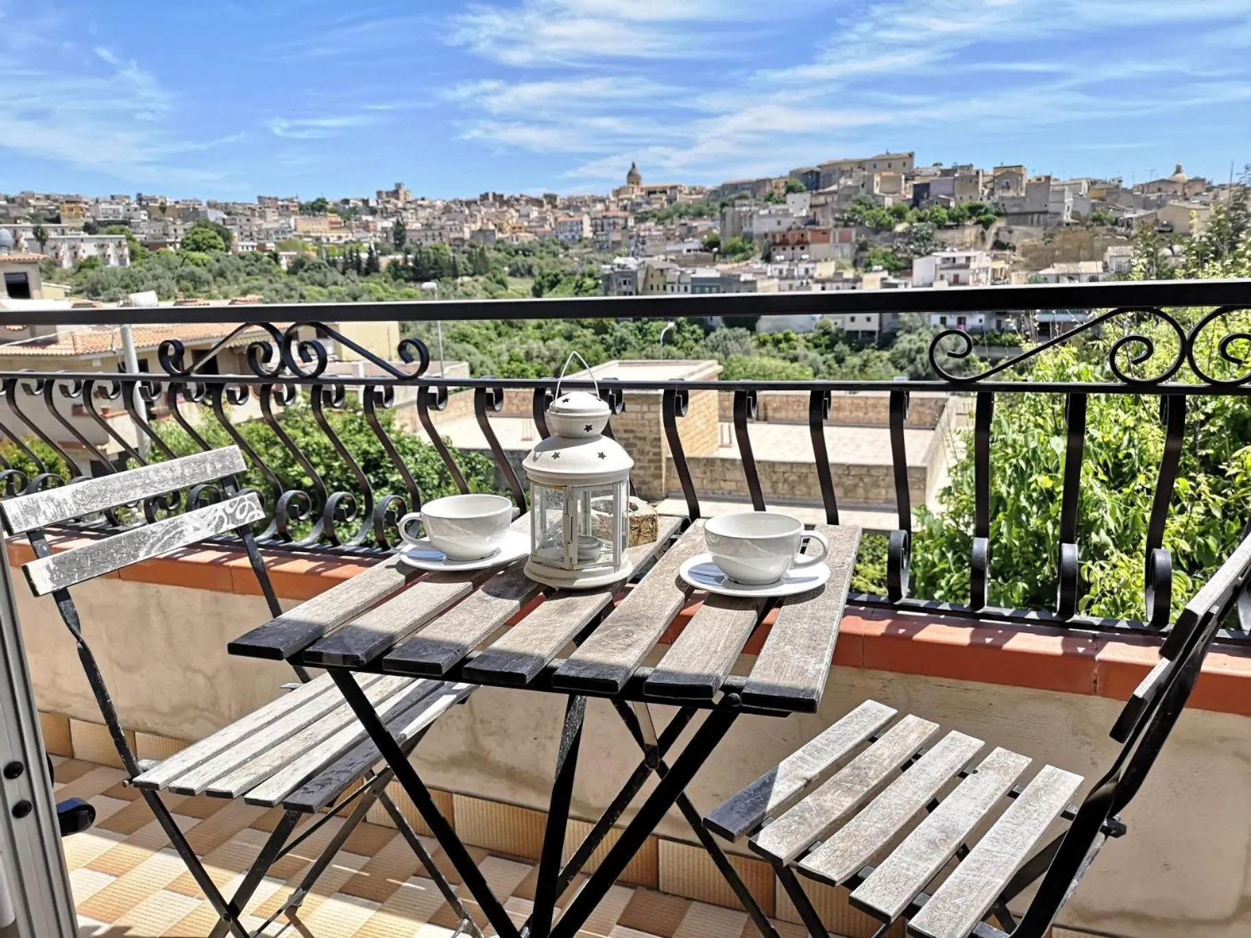 Balcony/Terrace in Villa Ambra B&B