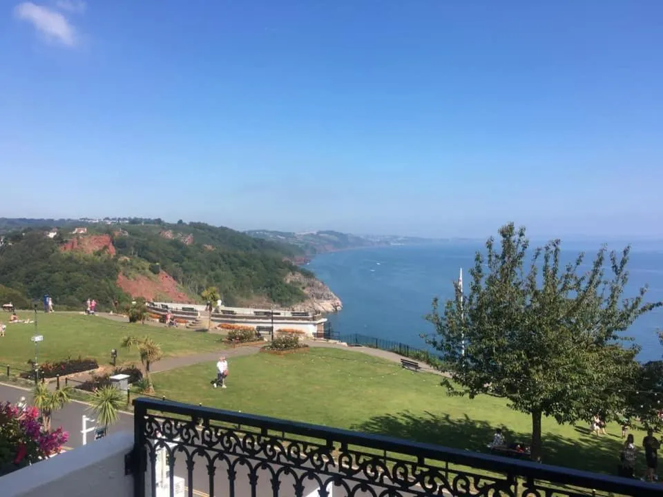 Sea view in The Downs, Babbacombe