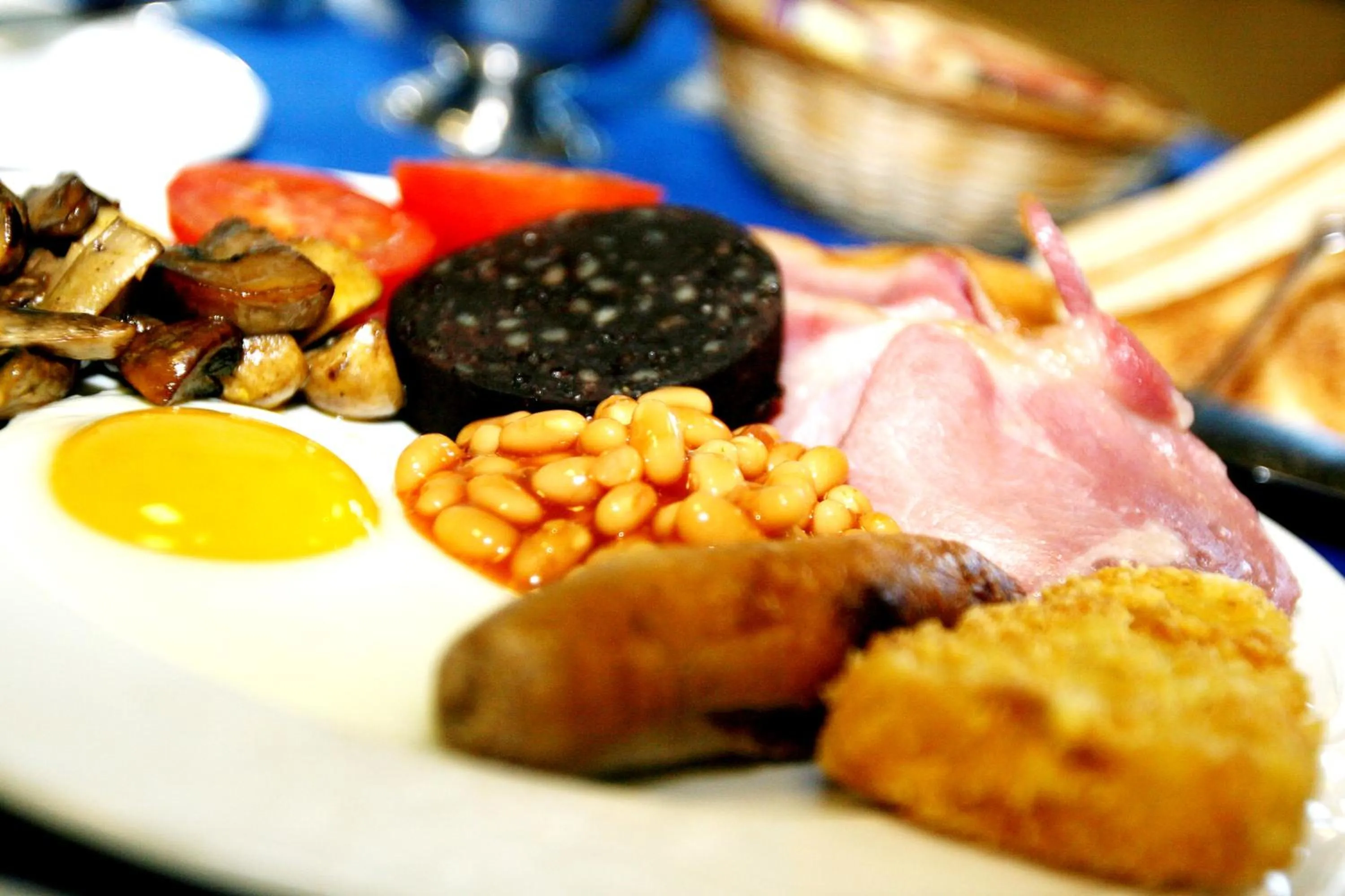 English/Irish breakfast in The Downs, Babbacombe