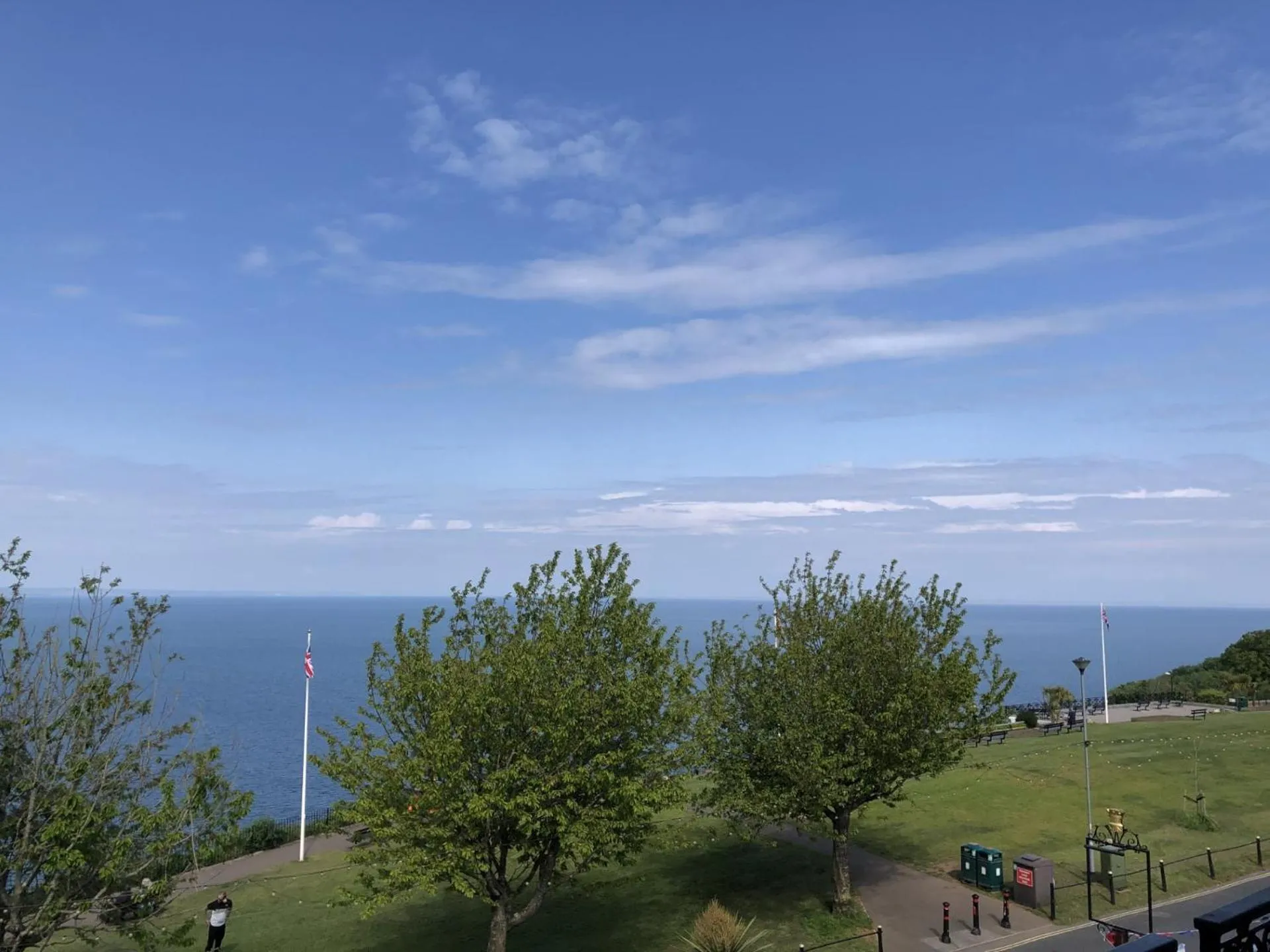 Sea view in The Downs, Babbacombe
