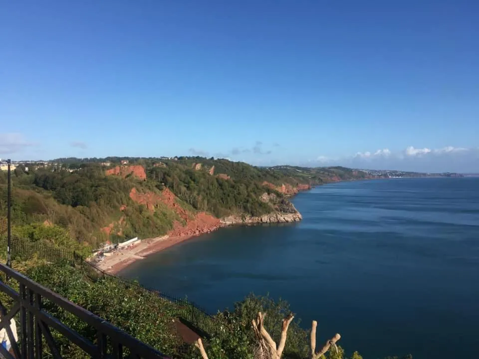 Beach in The Downs, Babbacombe