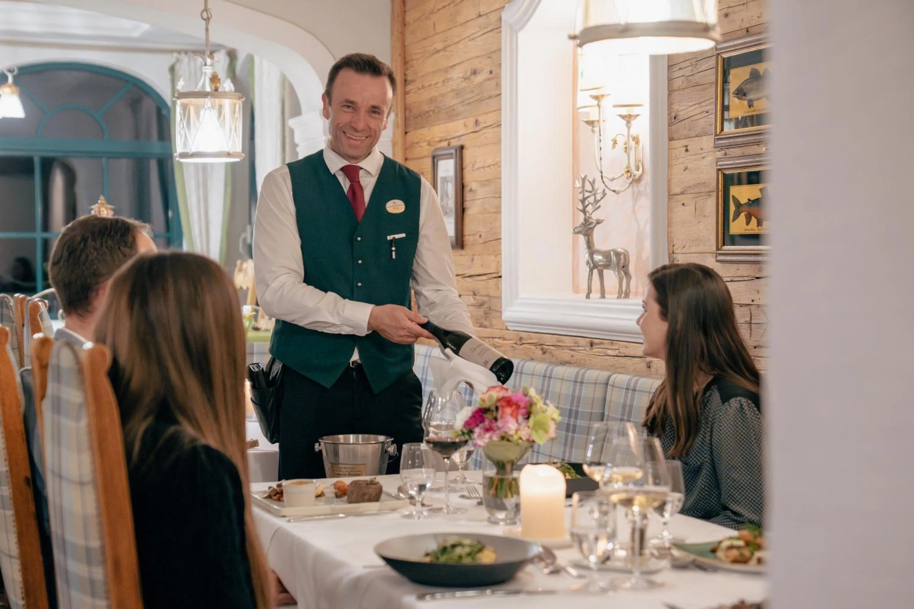 Restaurant/places to eat in Hotel Pichlmayrgut