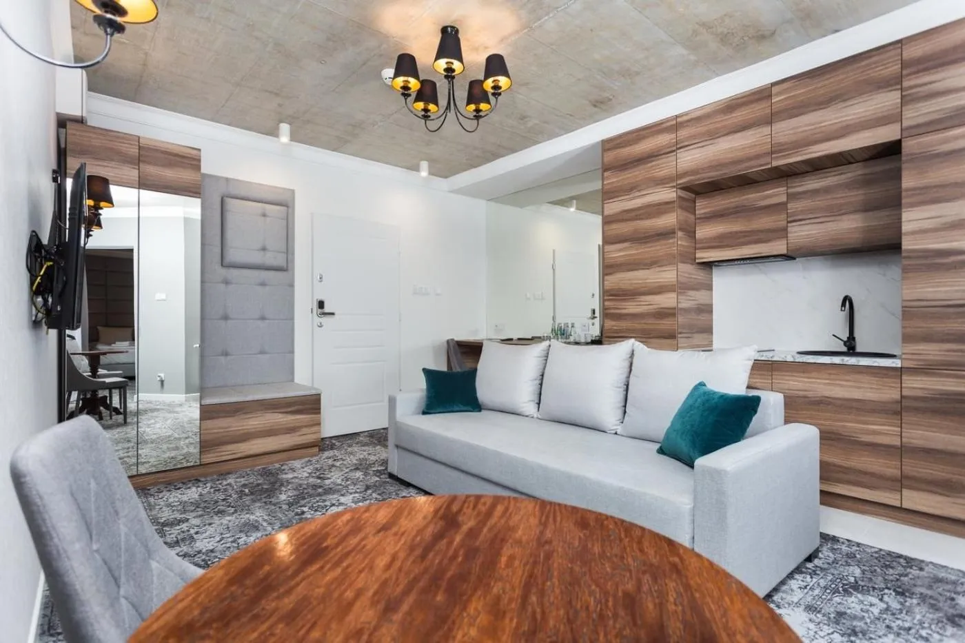 Living room in Aparthotel Rakowicka Residence