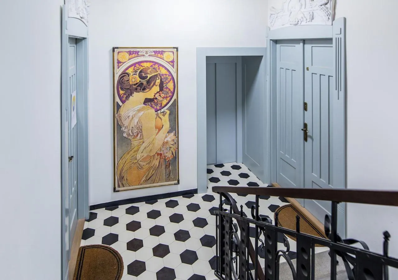 Floor plan, Bed in Aparthotel Rakowicka Residence