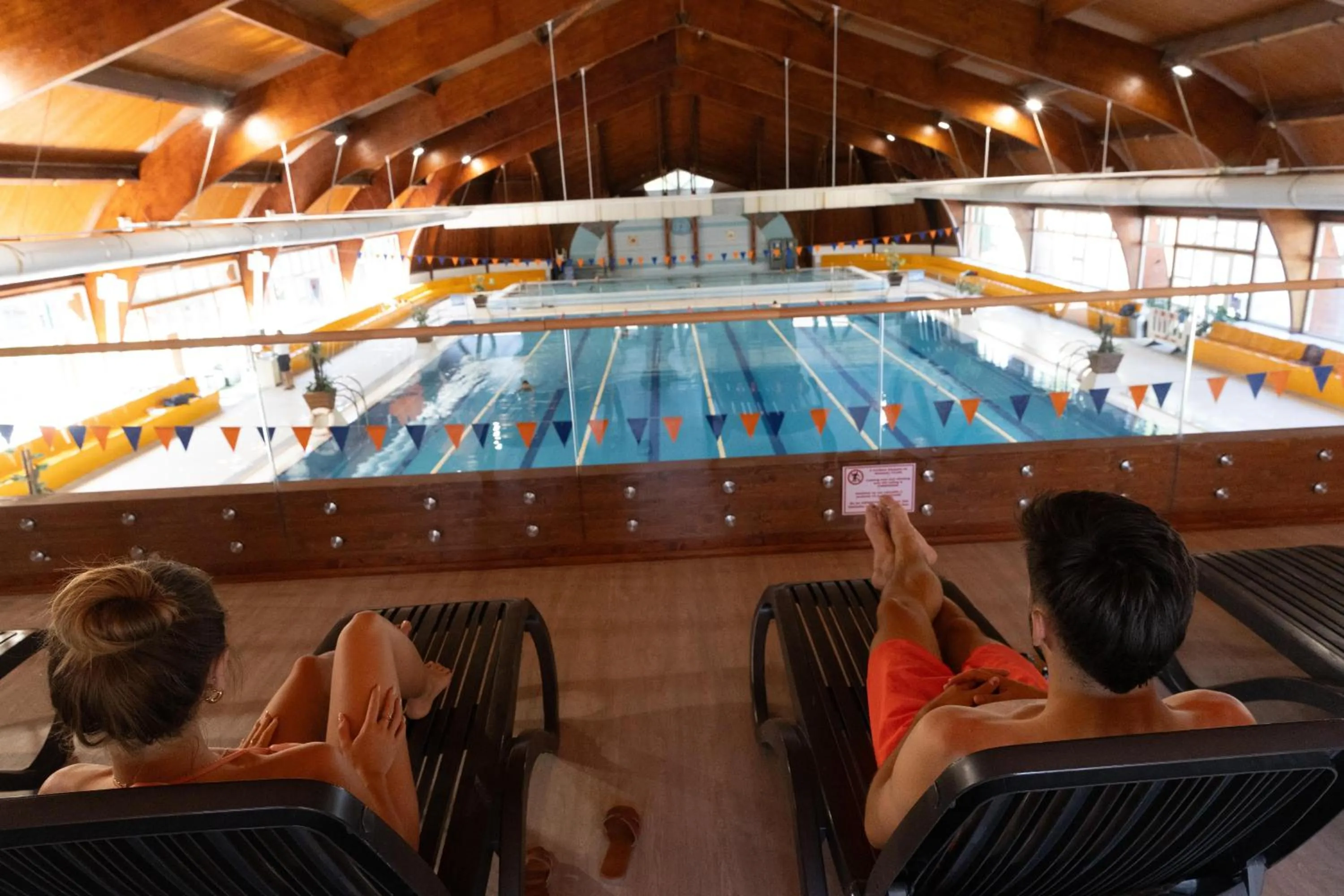 Swimming pool in Thermál Apartmanház