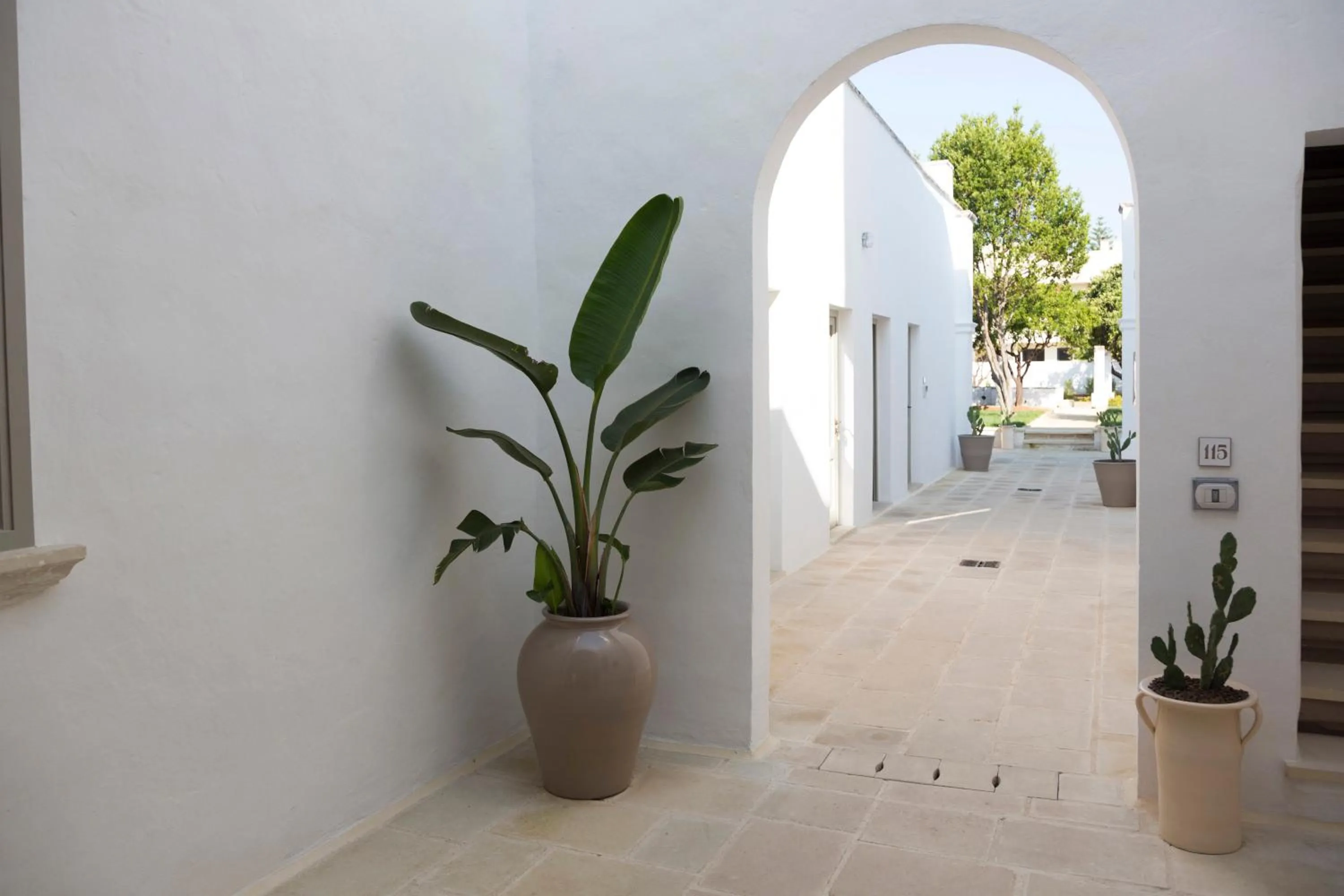 Facade/entrance in Relais San Martino - Salento