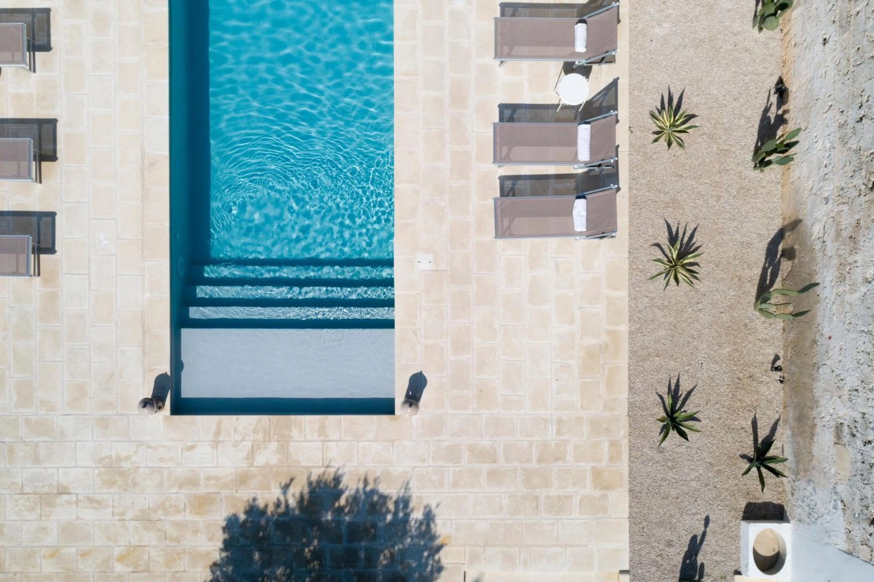 Pool view in Relais San Martino - Salento
