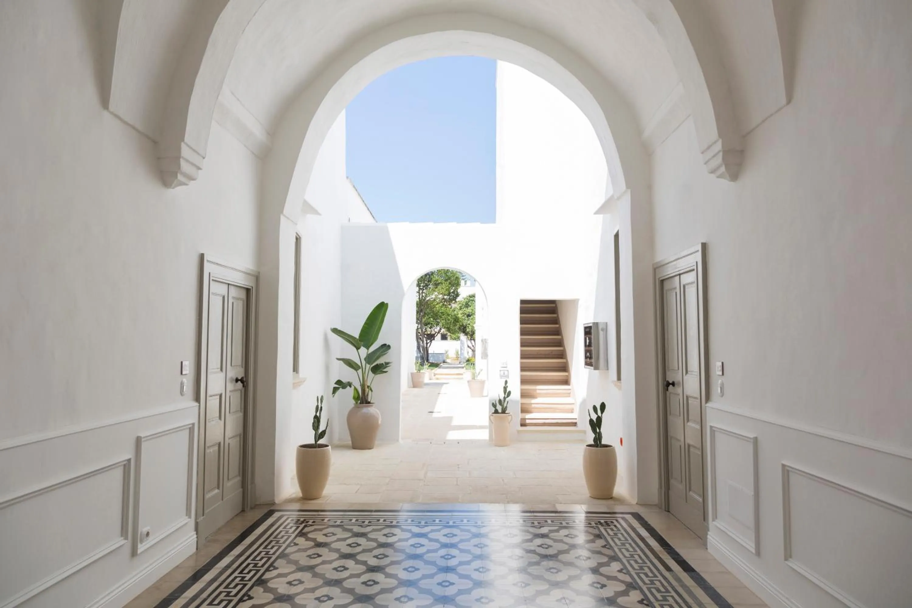 Facade/entrance in Relais San Martino - Salento