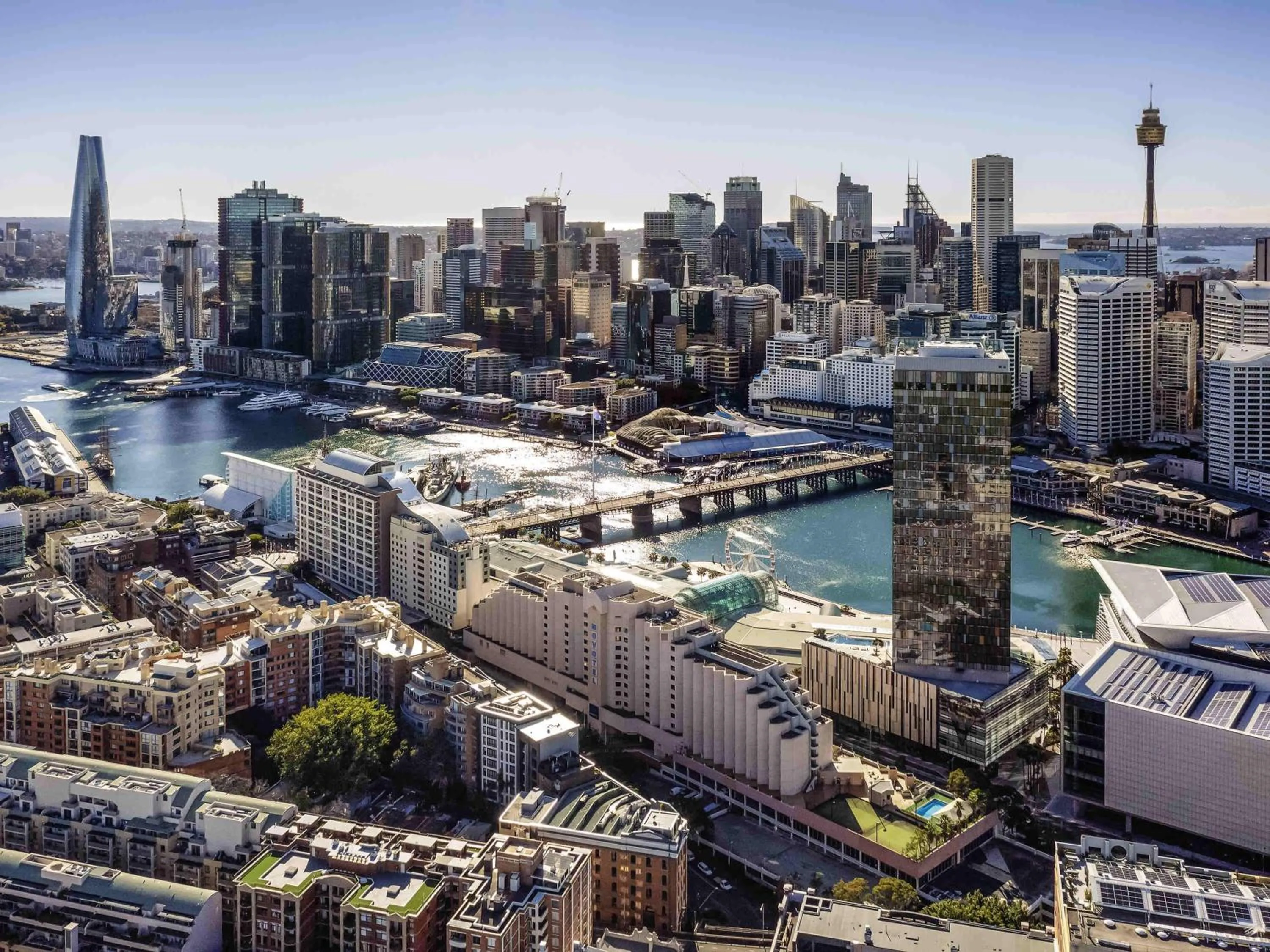 Property building in Novotel Sydney Darling Harbour