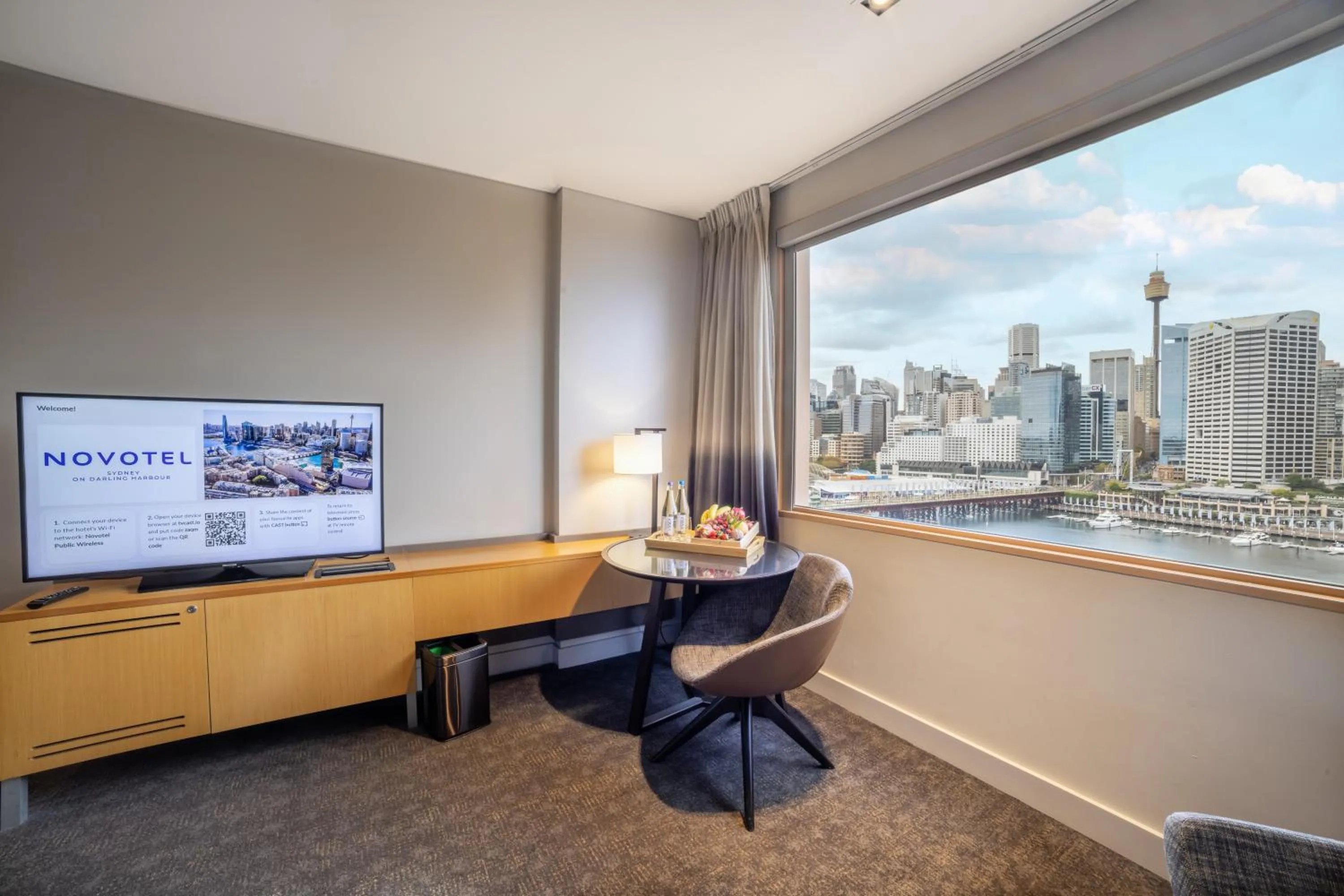 View (from property/room) in Novotel Sydney Darling Harbour