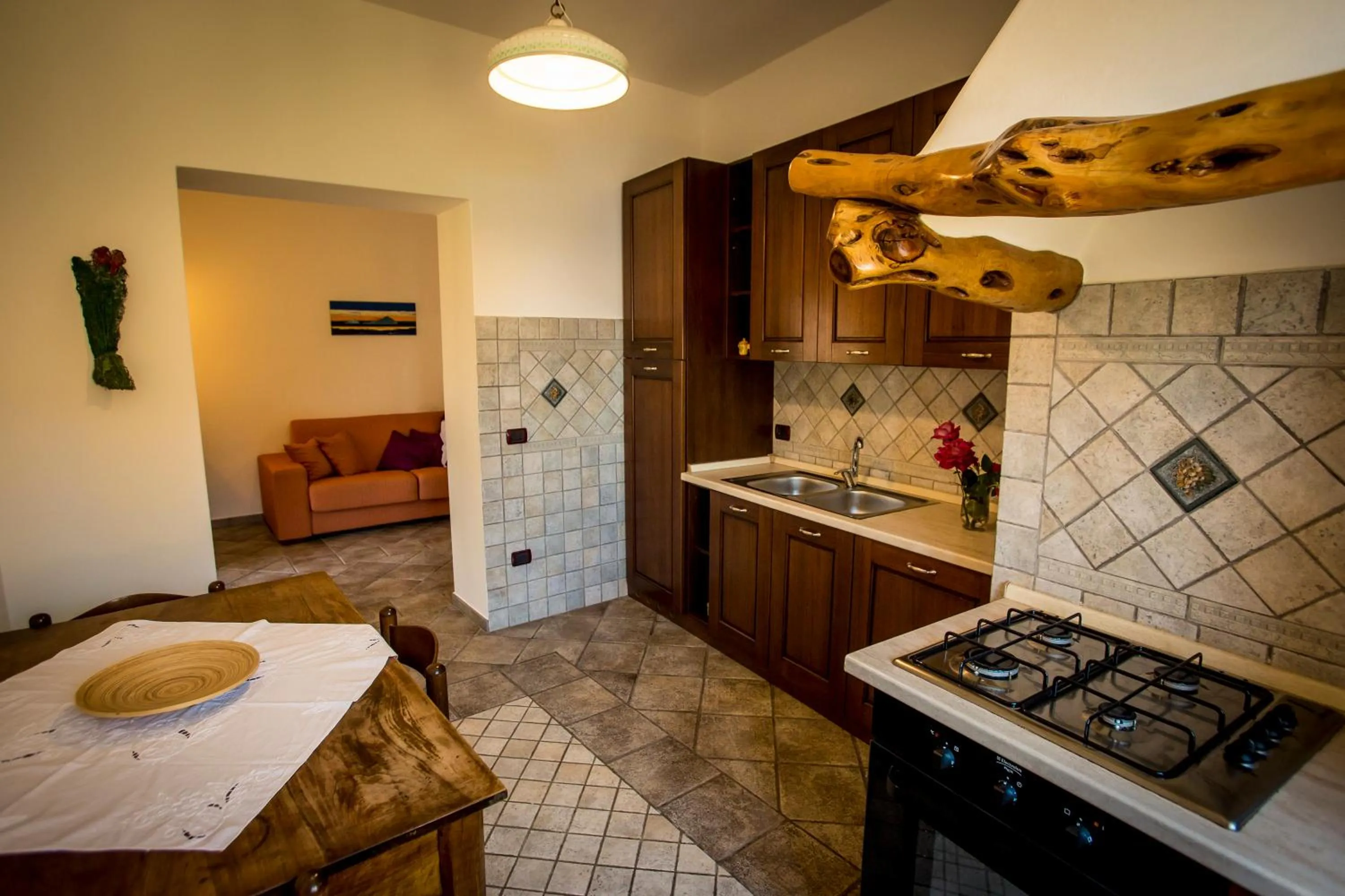 Living room in Resort Al Belvedere Salina