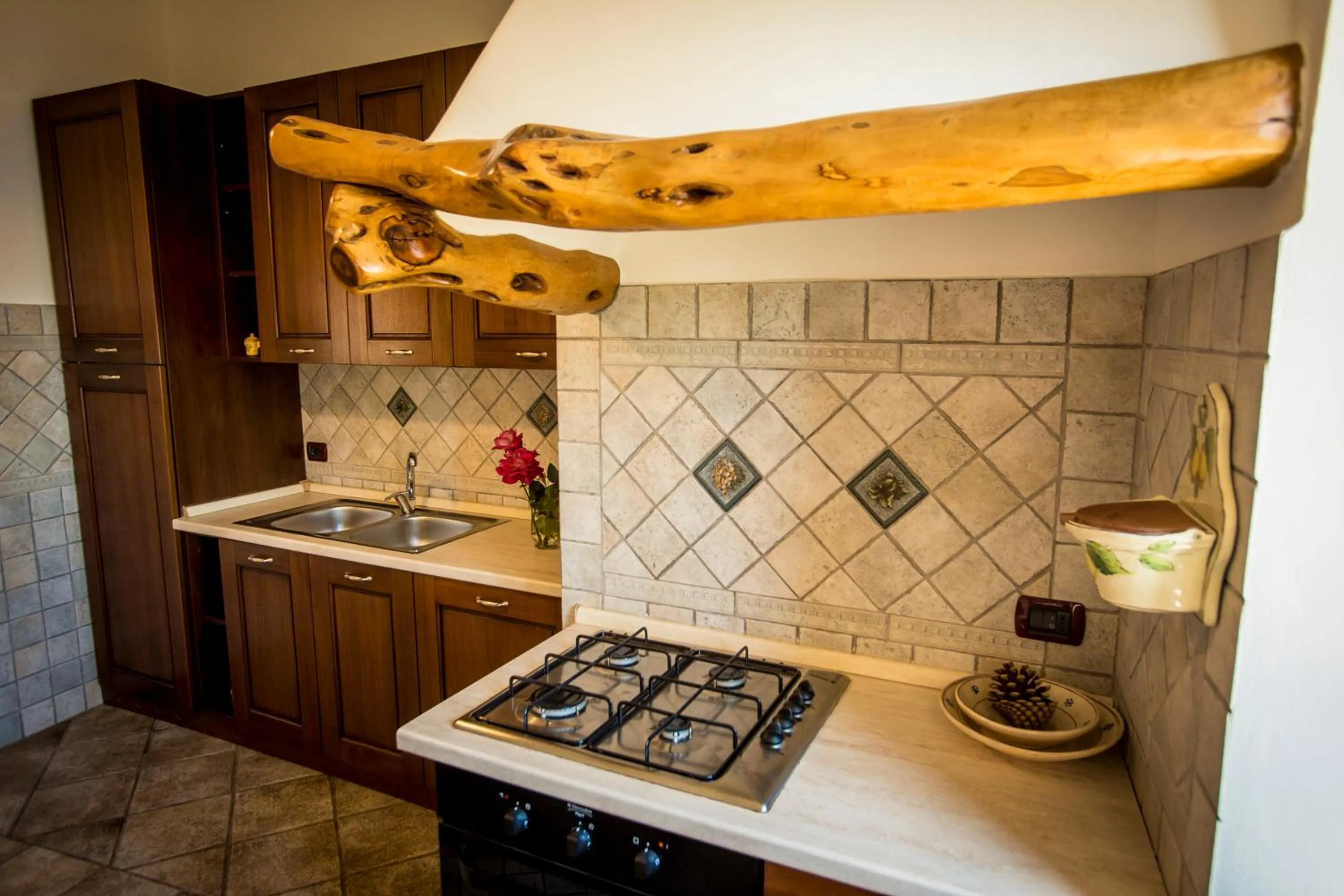 Kitchen or kitchenette in Resort Al Belvedere Salina