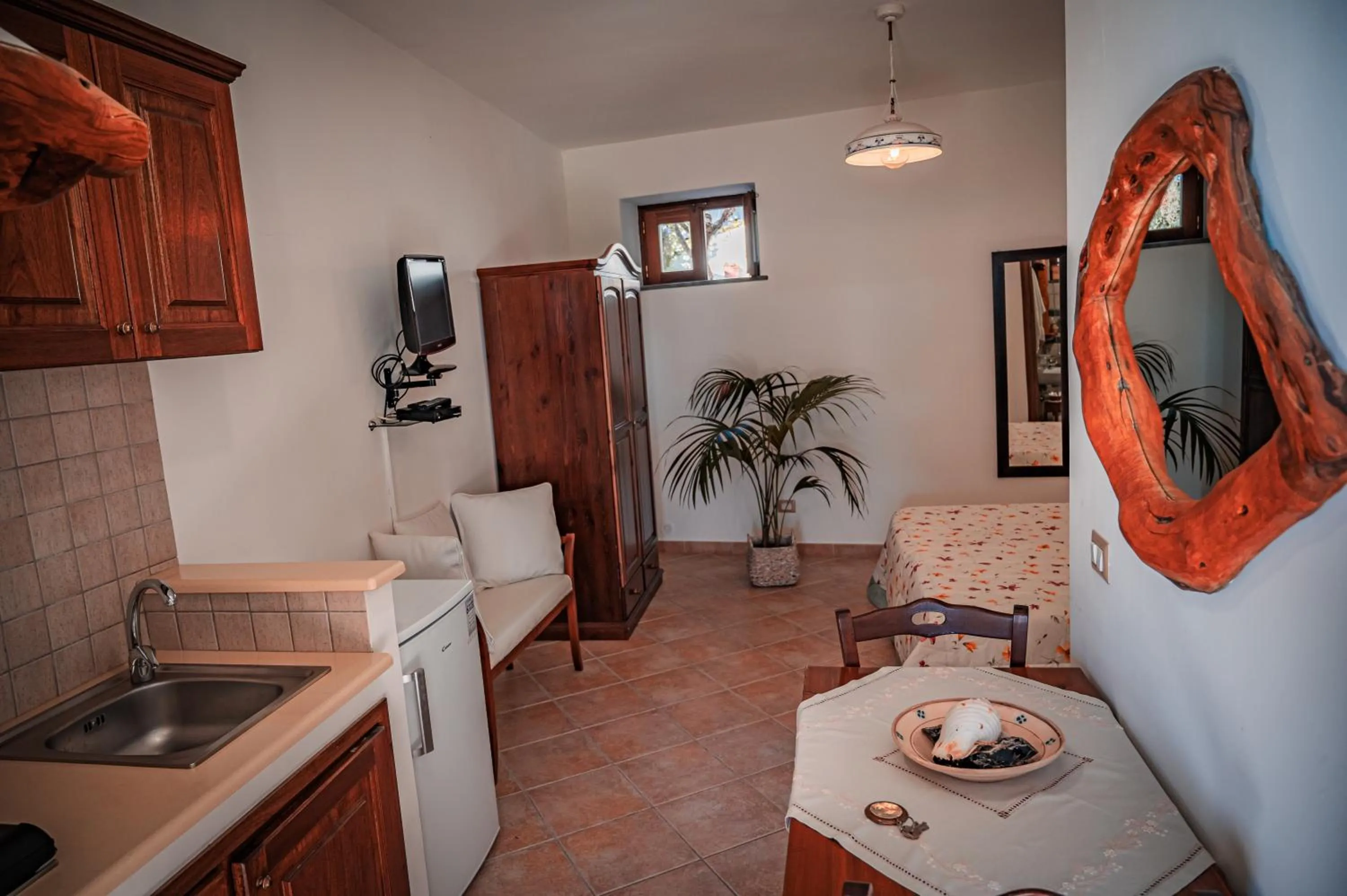 Kitchen or kitchenette in Resort Al Belvedere Salina
