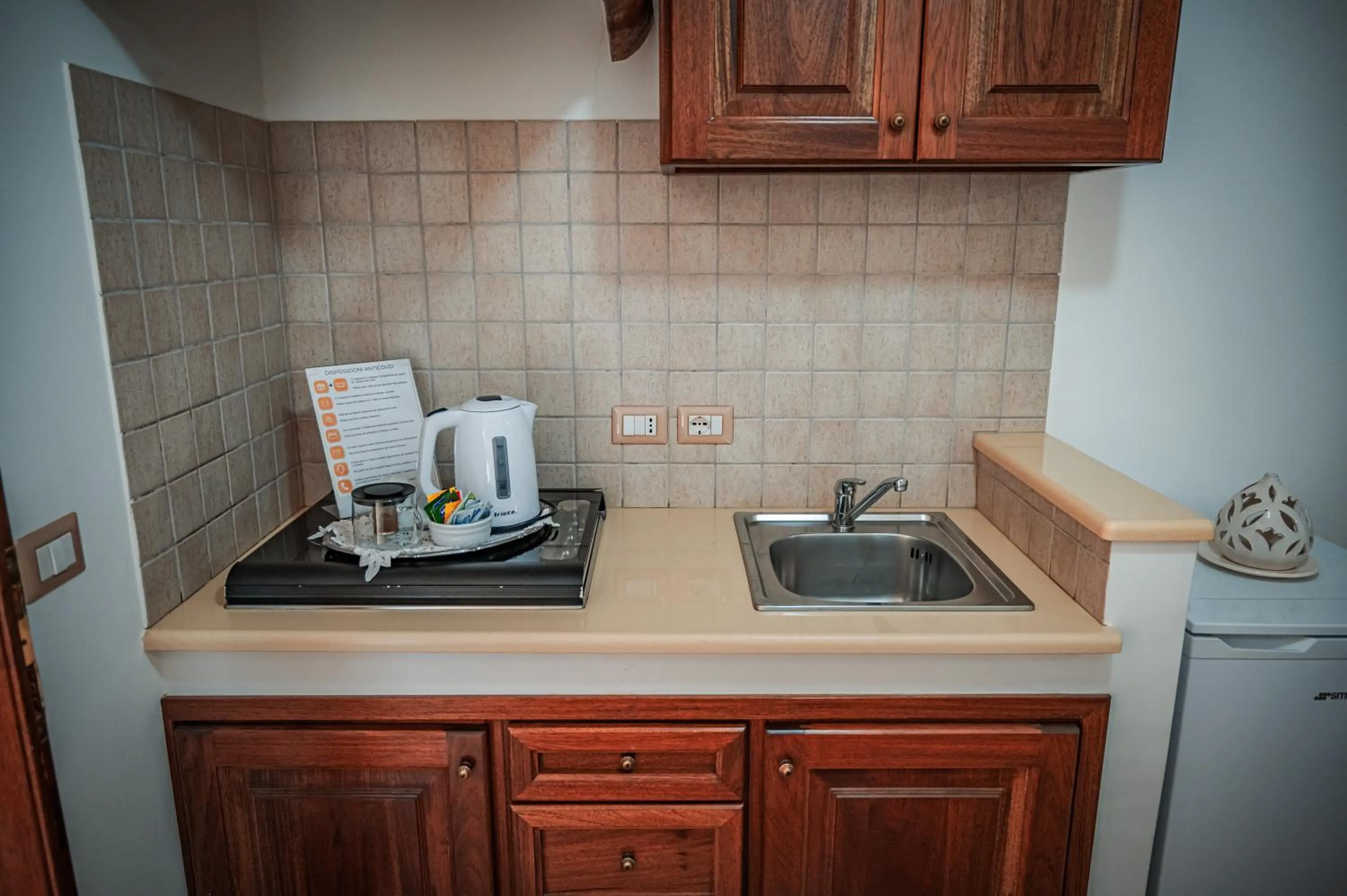 Kitchen or kitchenette in Resort Al Belvedere Salina