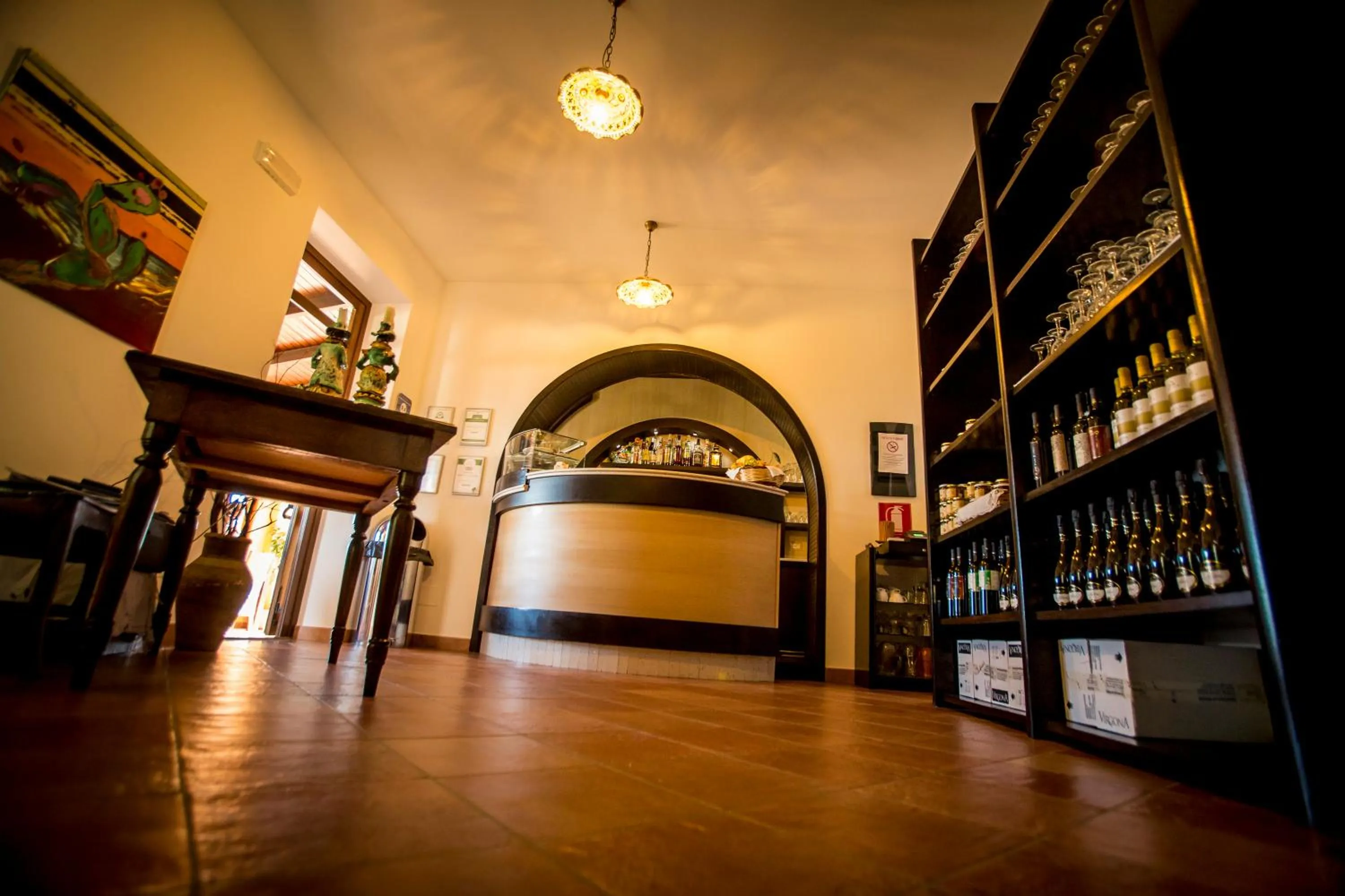 Lobby or reception in Resort Al Belvedere Salina