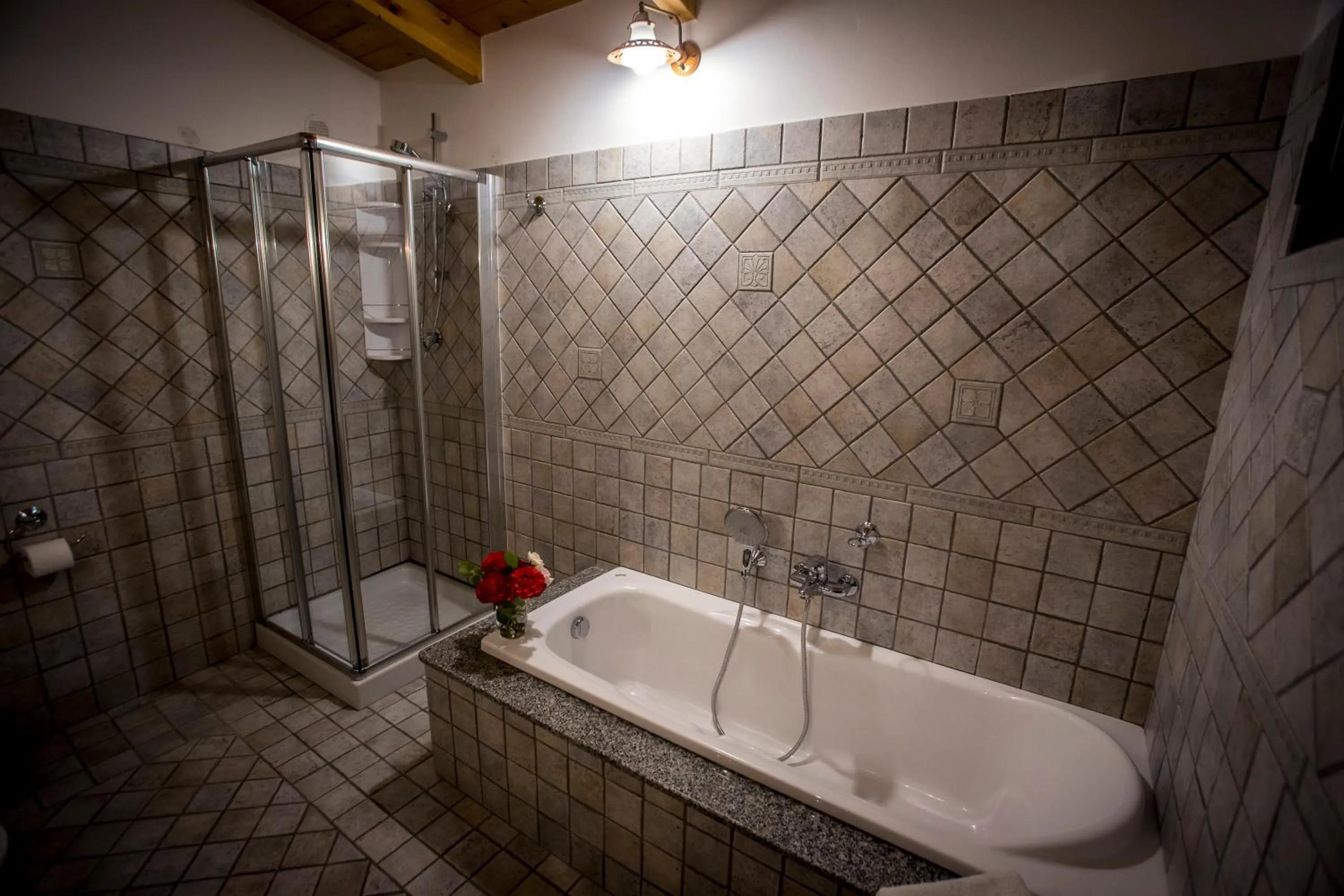 Shower in Resort Al Belvedere Salina