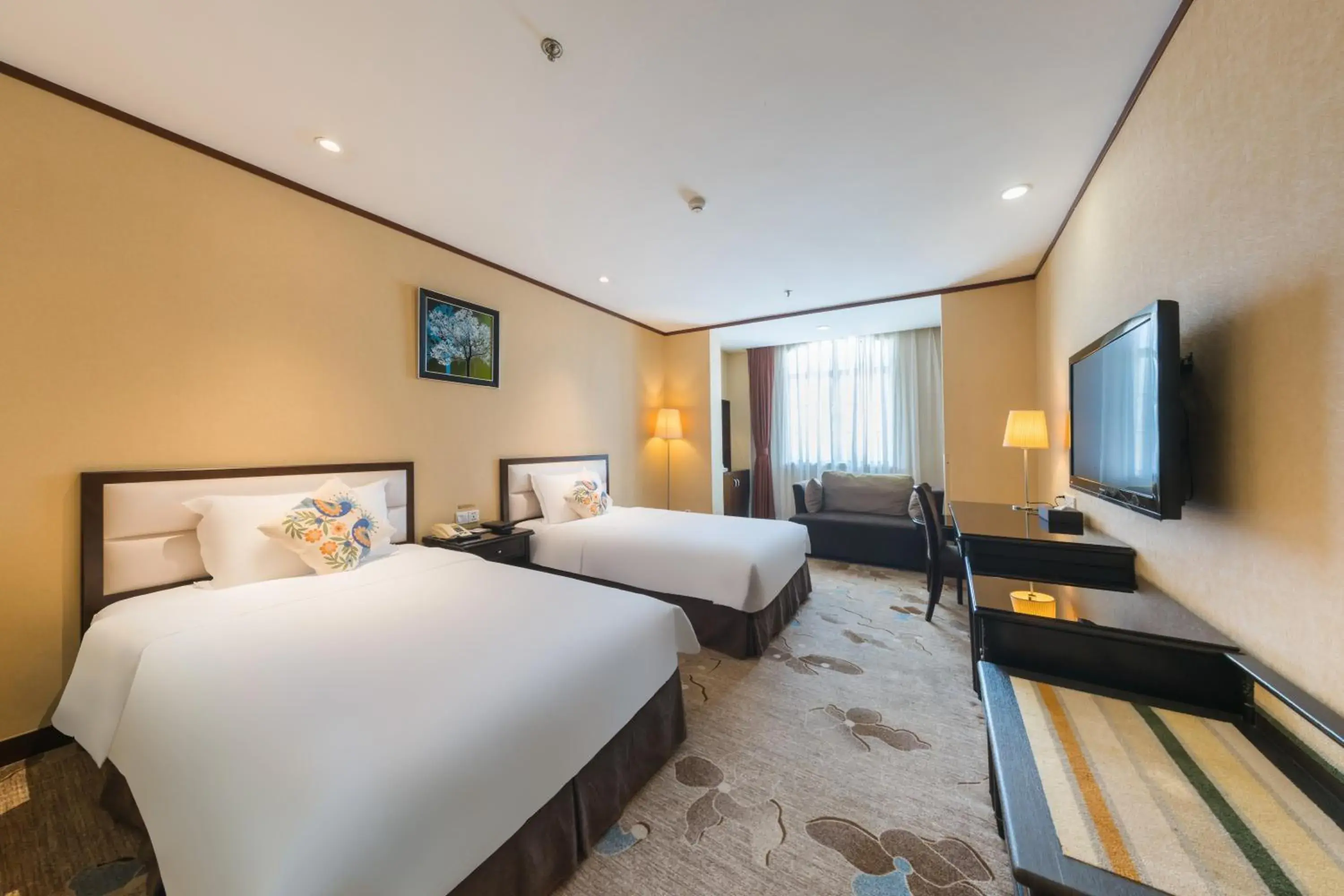 Deluxe Twin Room in Shenzhen Shekou Honlux Apartment (Sea World) Deluxe Twin Room in Shenzhen Shekou Honlux Apartment (Sea World)