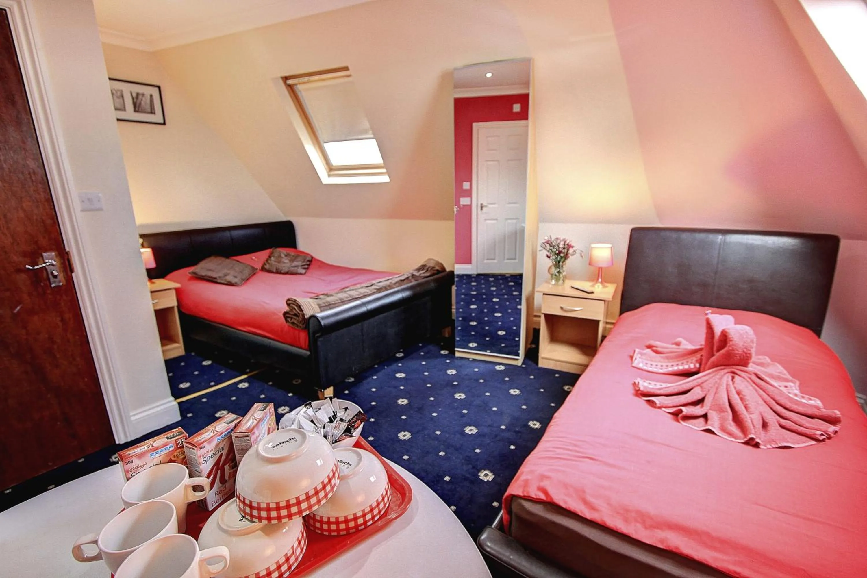 Bed in Beaconsfield Hotel