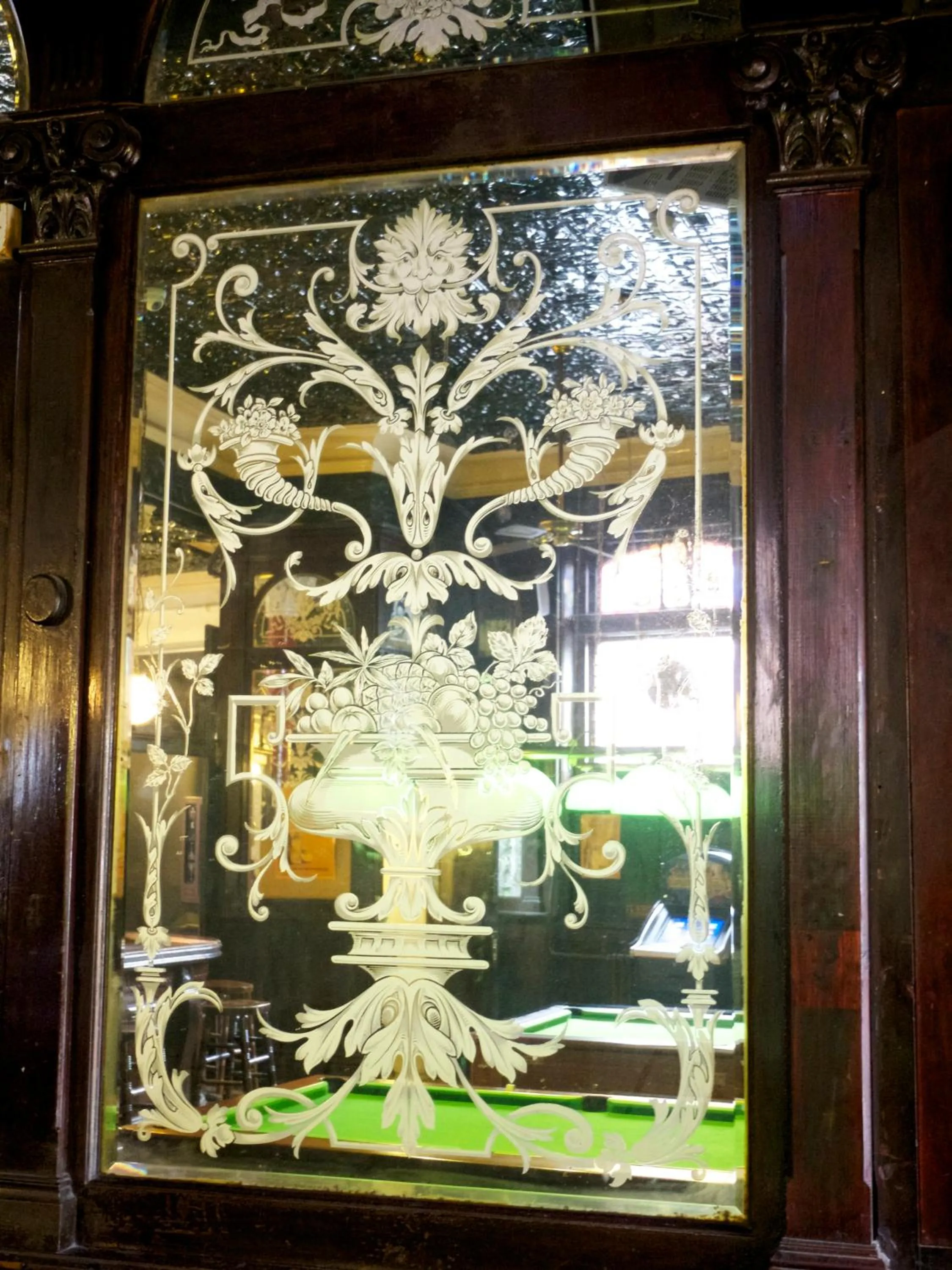 Decorative detail in Beaconsfield Hotel