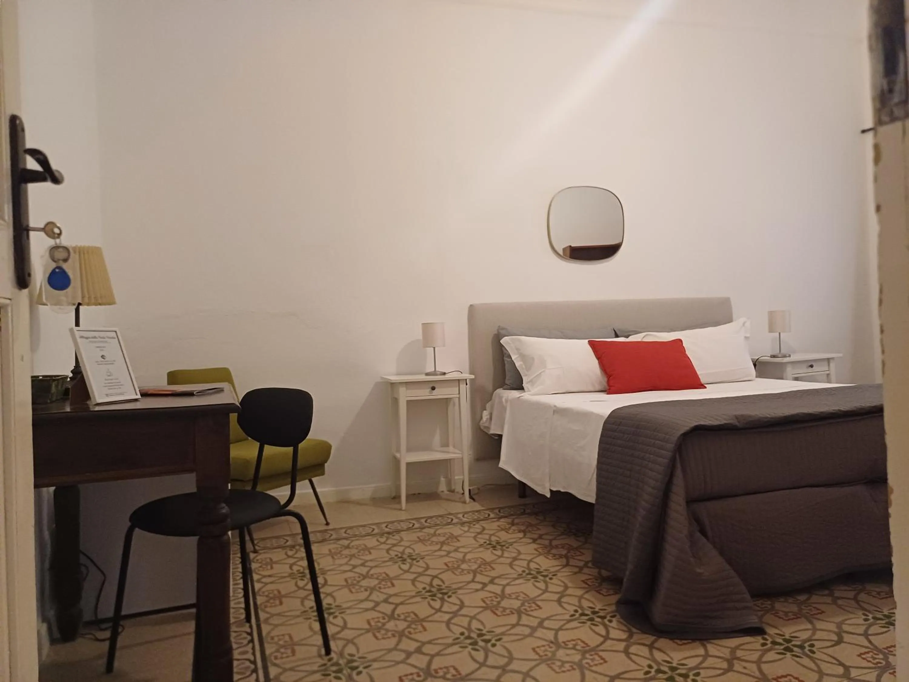 Bed in Alloggio della Posta Vecchia