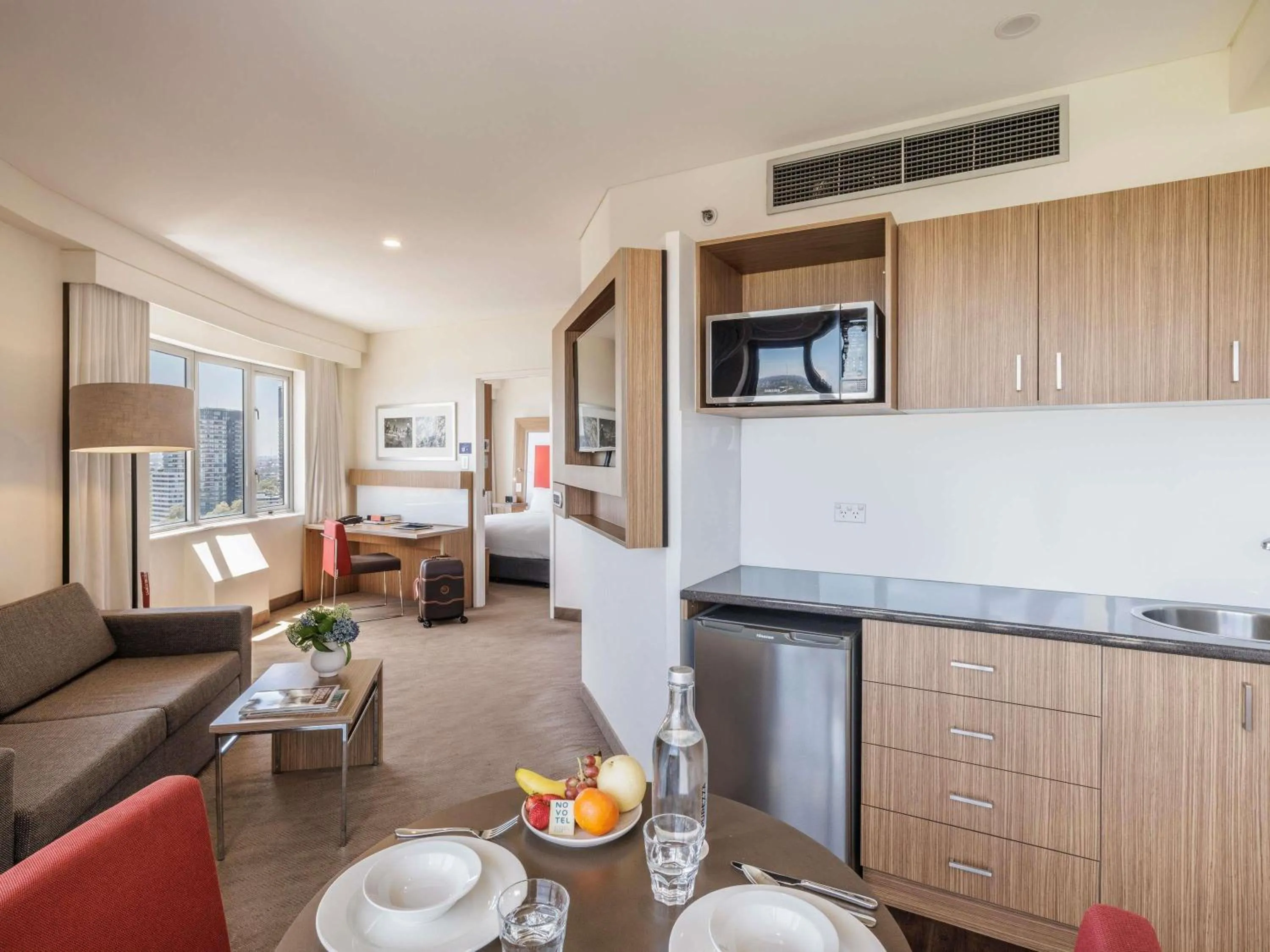 Bedroom in Novotel Sydney Olympic Park