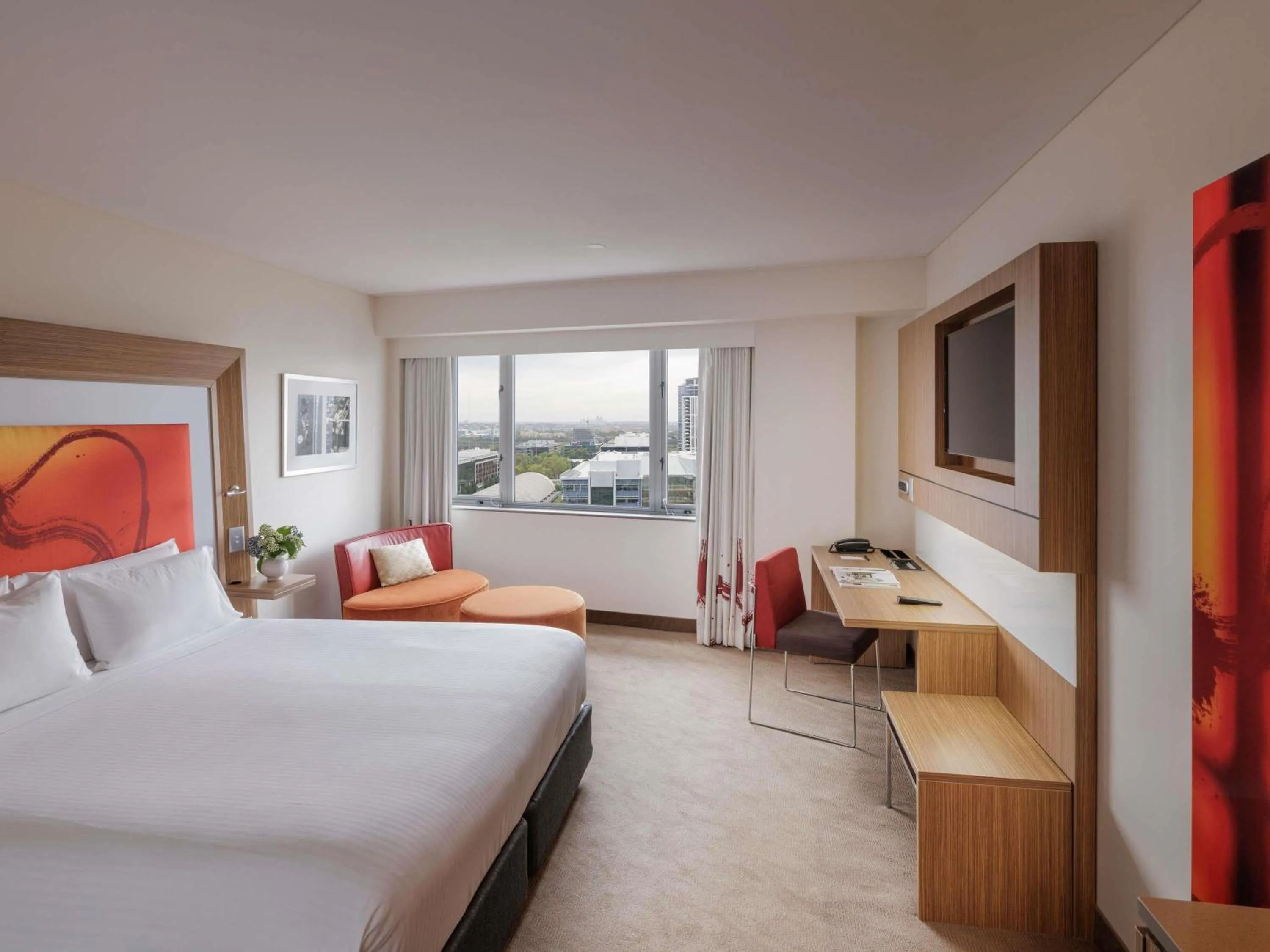 Bedroom, Bed in Novotel Sydney Olympic Park