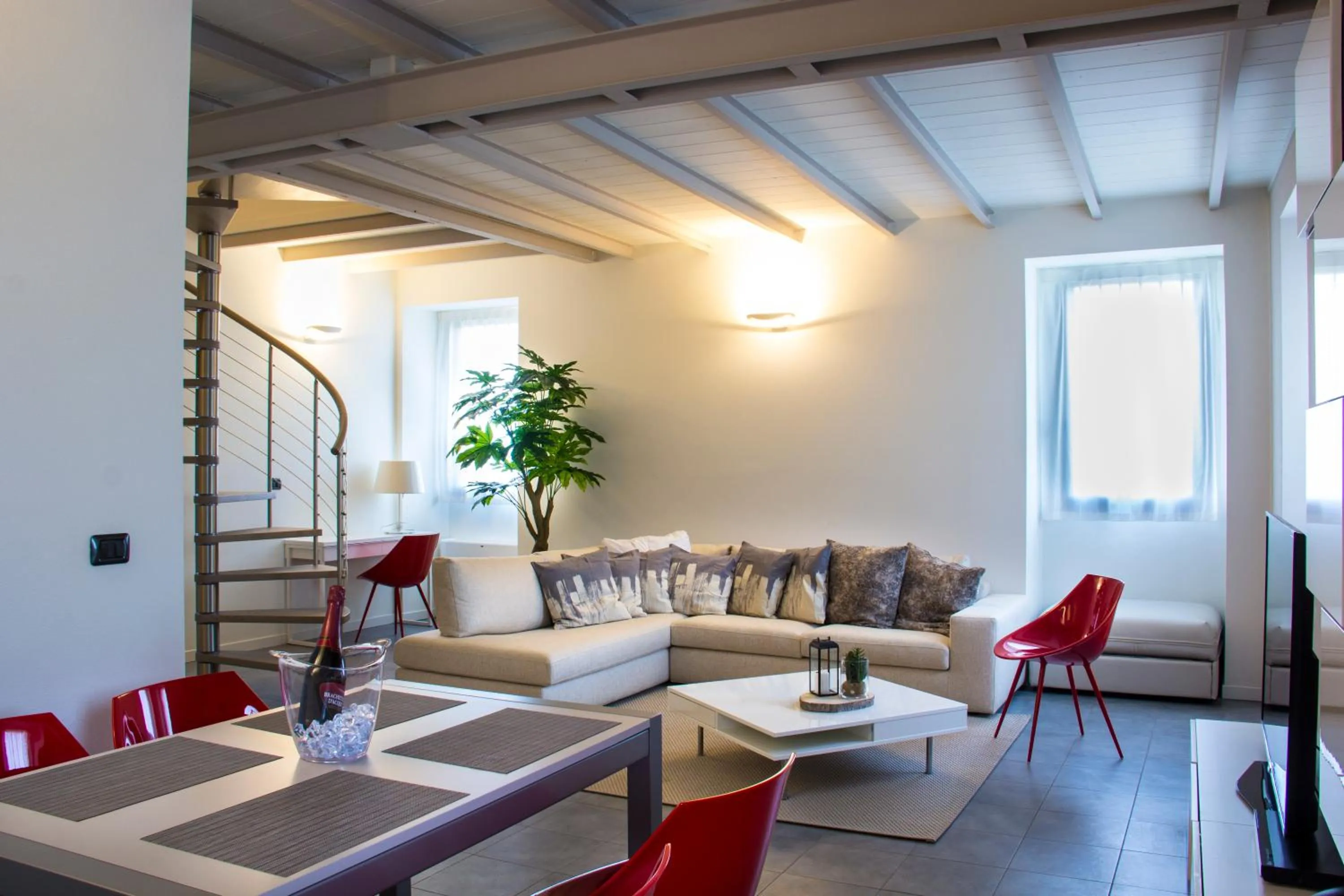 Living room in Hotel Borgo Brianteo