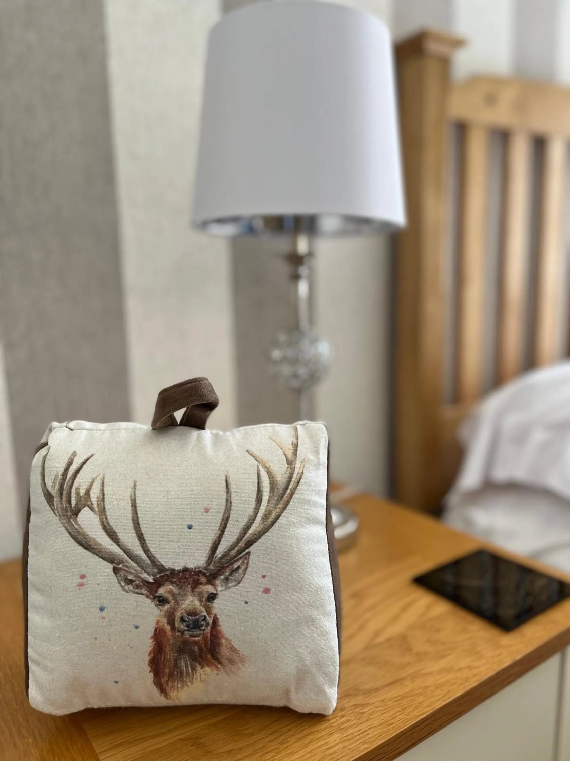 Decorative detail, Bed in Tides Reach Guest House