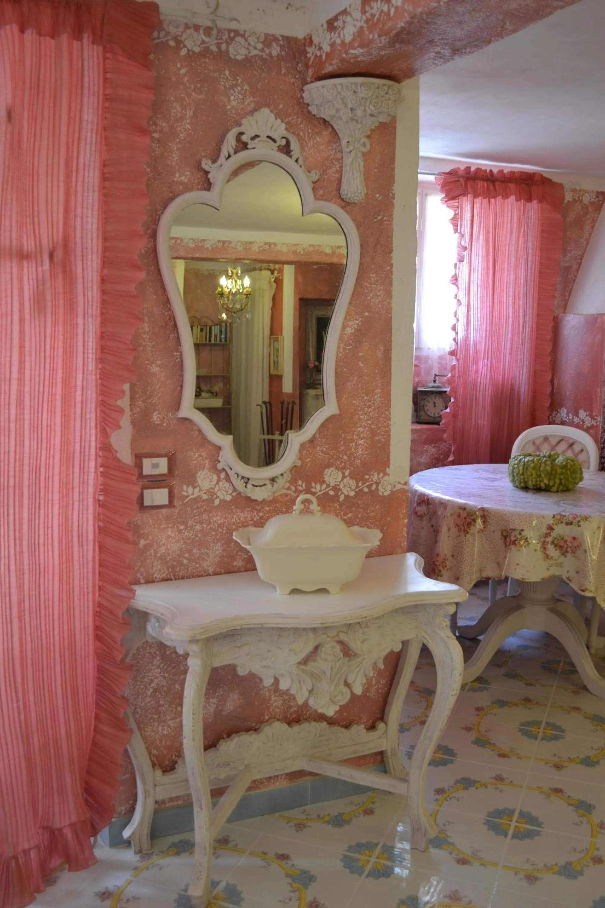 Lobby or reception in B&B La Maison degli Angeli