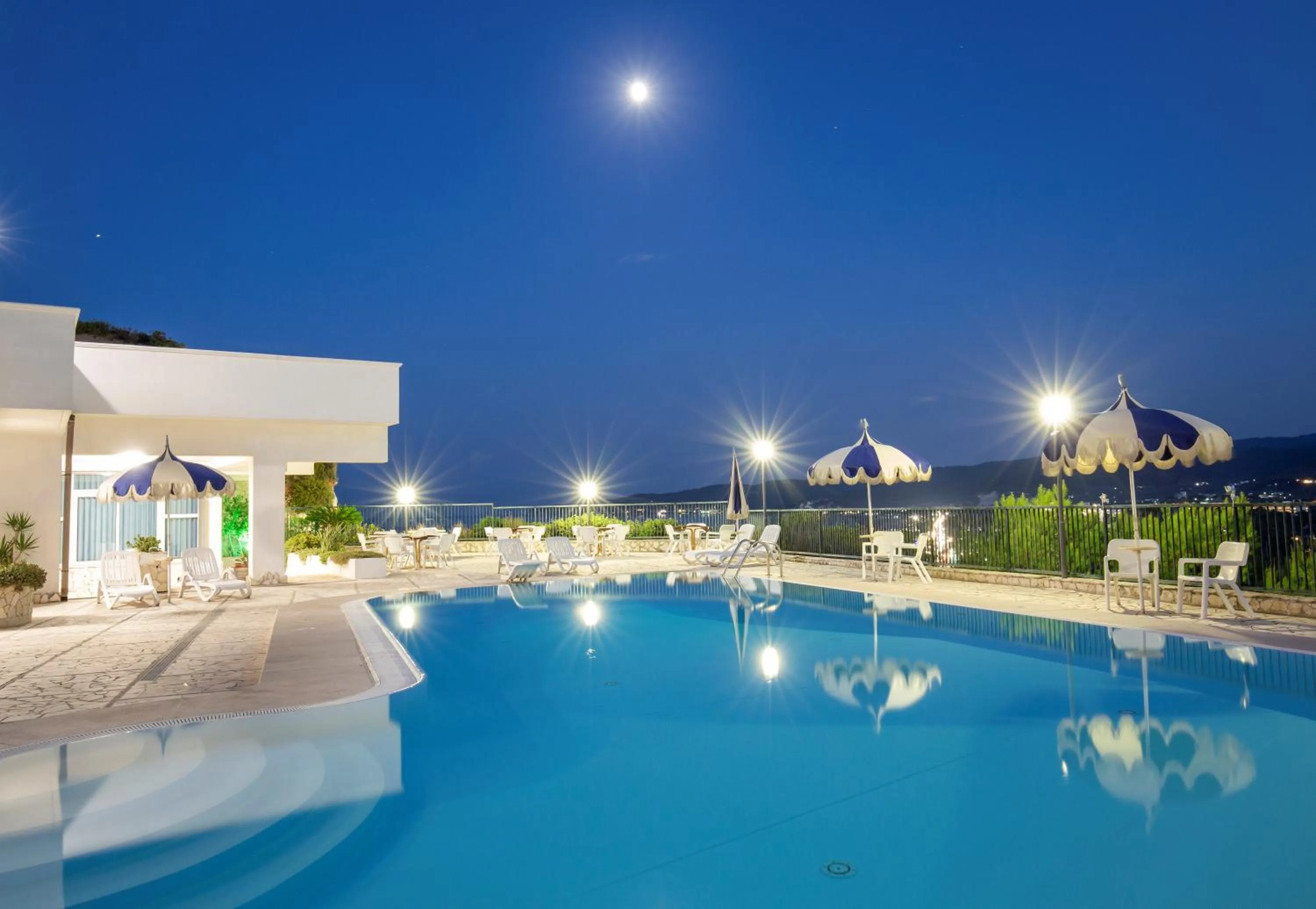 Pool view in Svevo Sea House