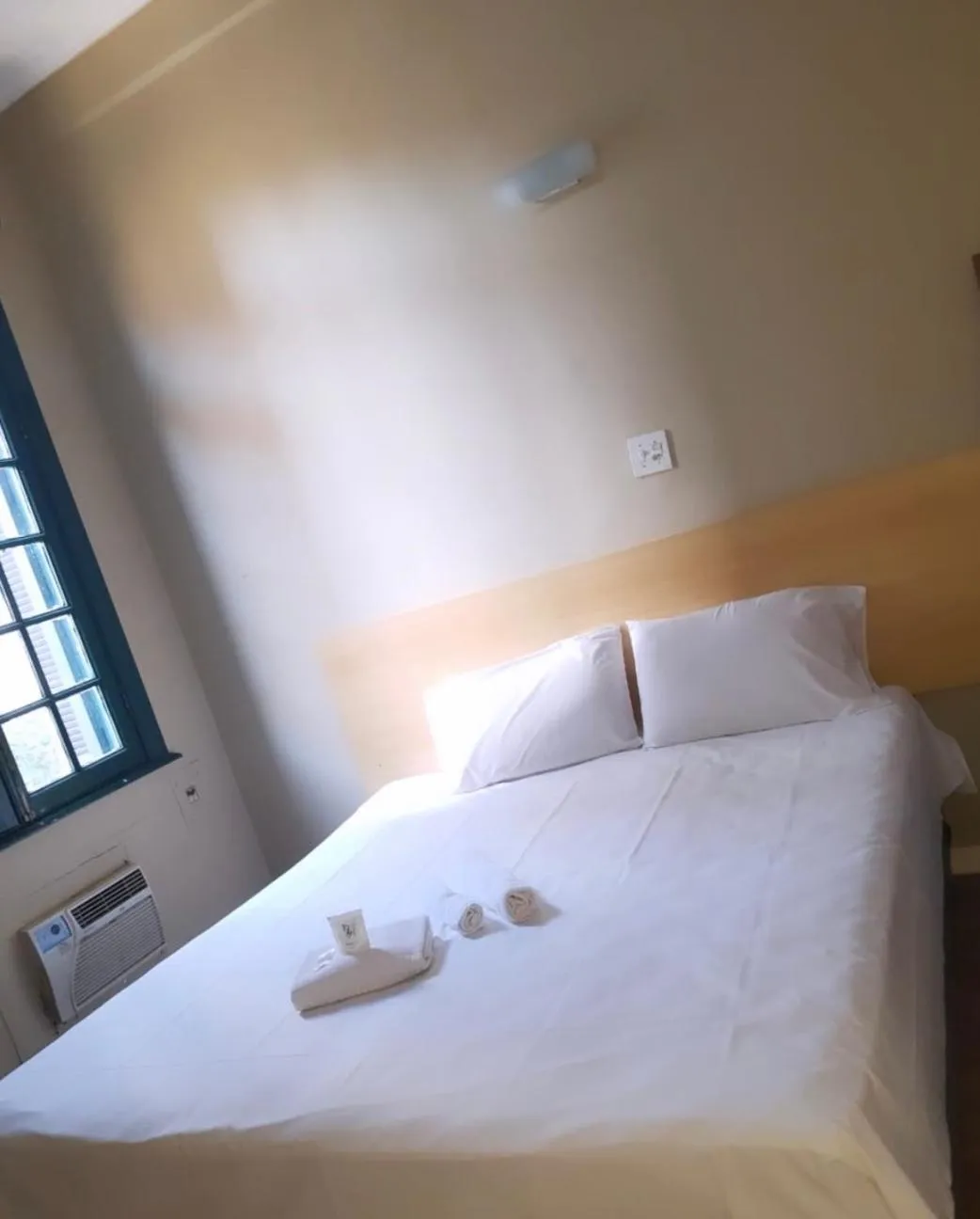 Bed in Hotel Internacional São Paulo