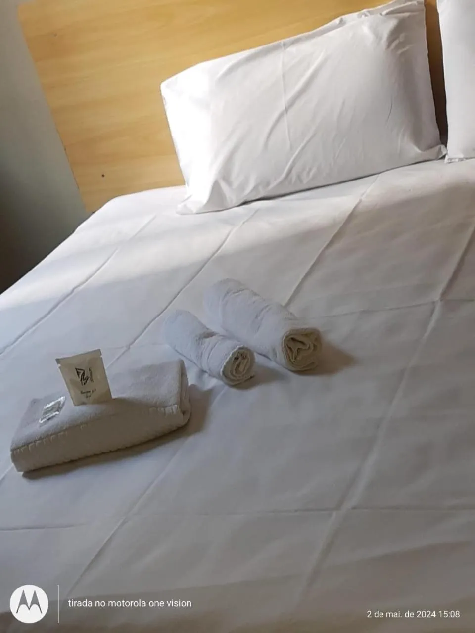 Bed in Hotel Internacional São Paulo