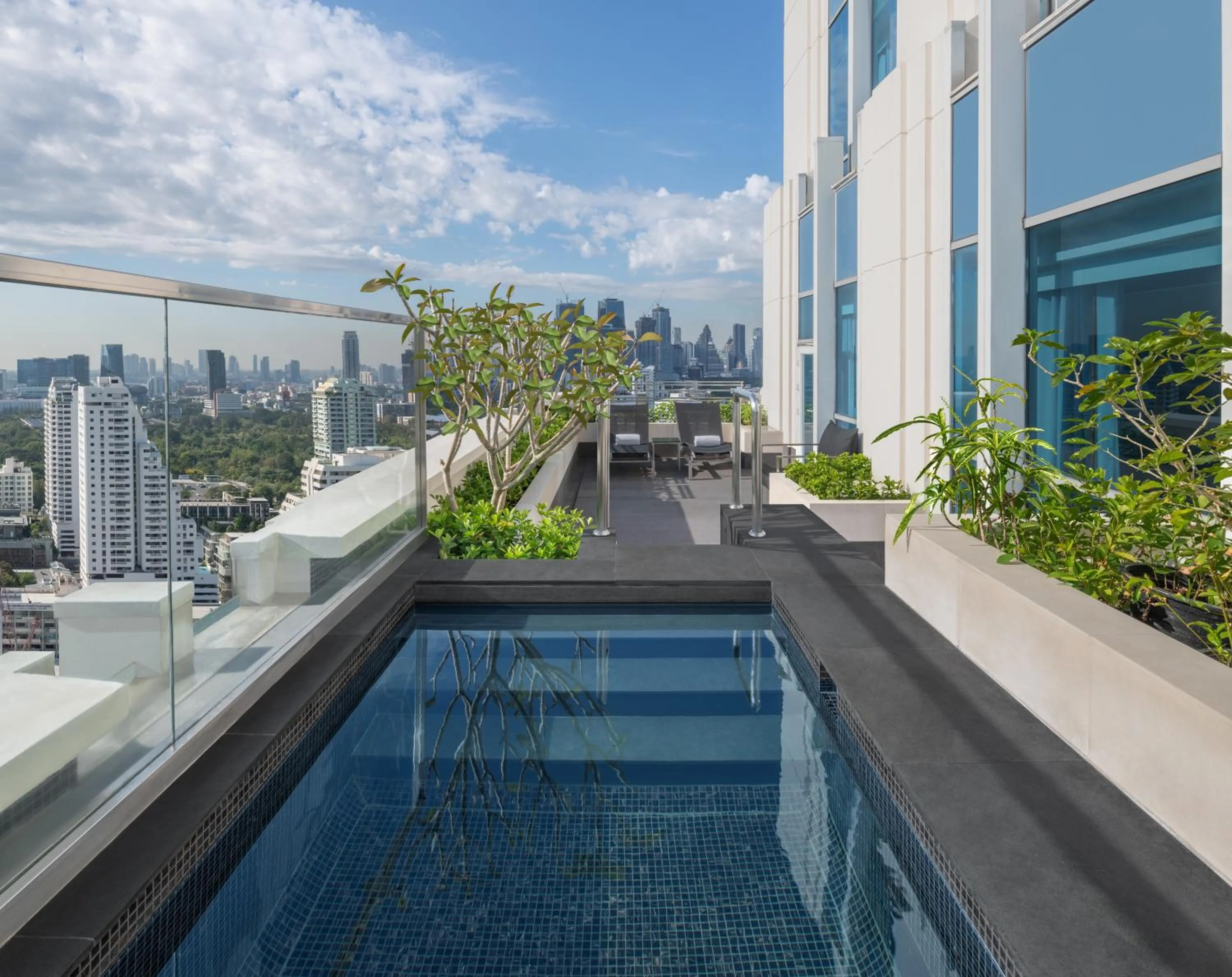 sunbed in Sofitel Bangkok Sukhumvit