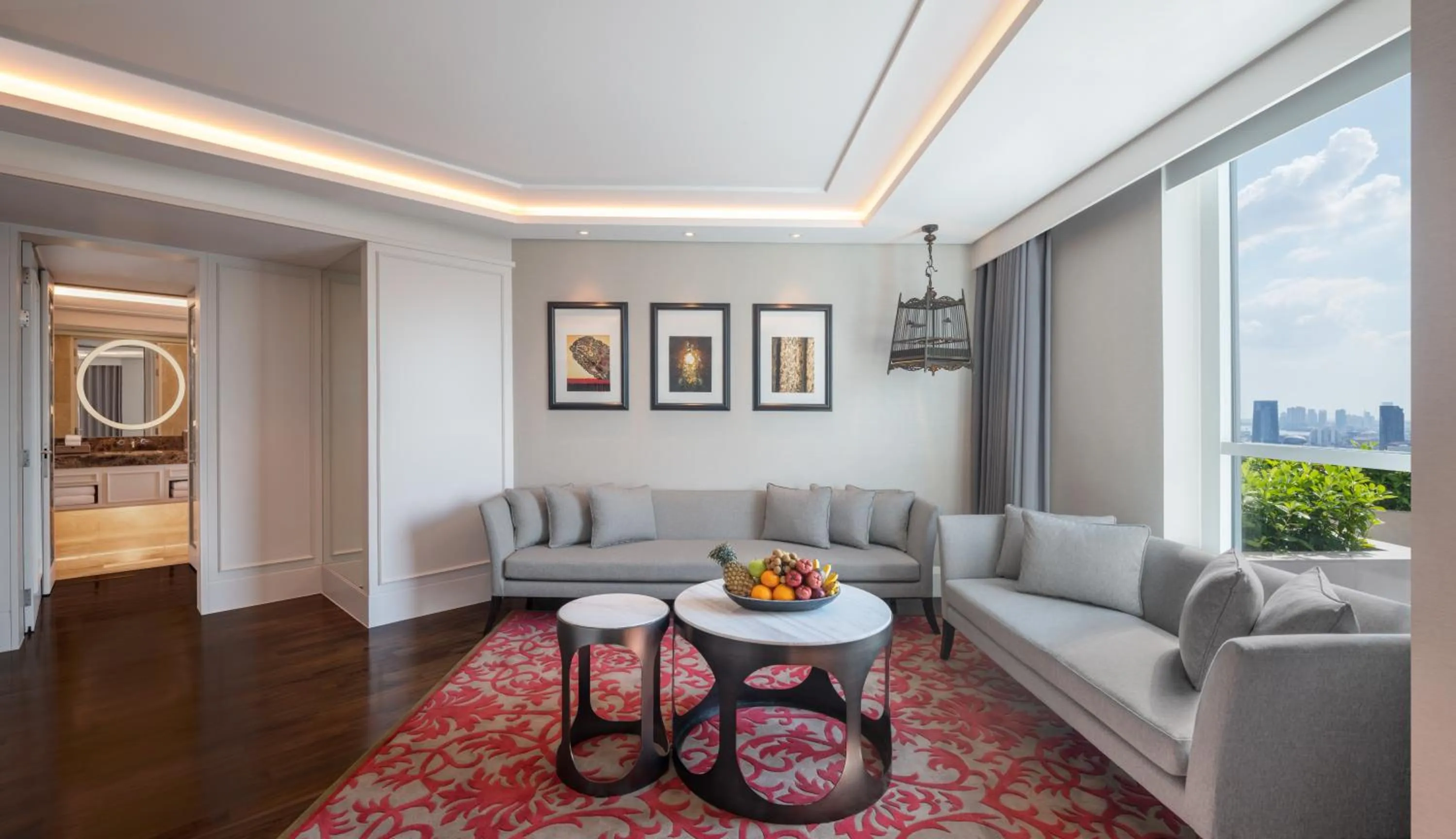 Living room in Sofitel Bangkok Sukhumvit