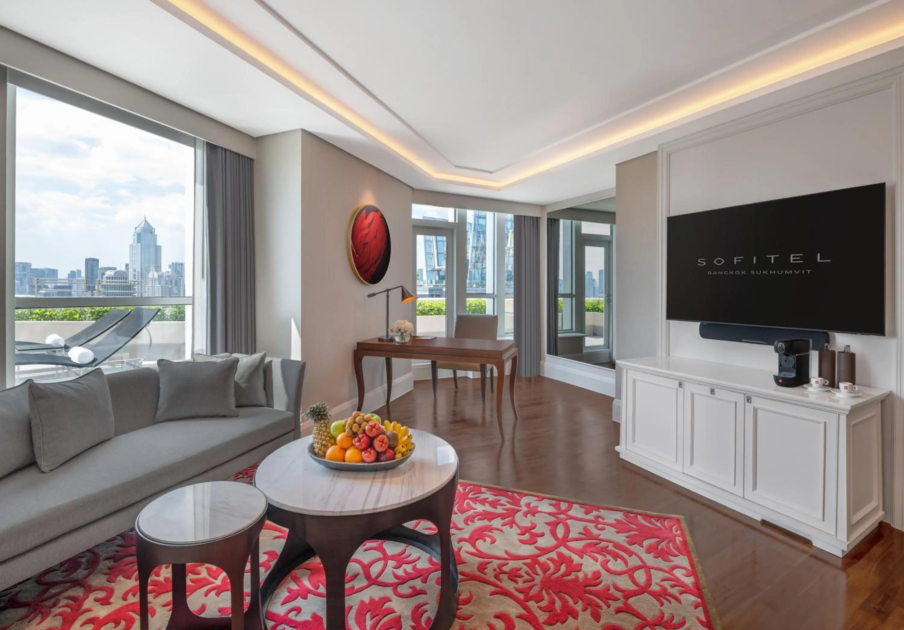 Dining area in Sofitel Bangkok Sukhumvit