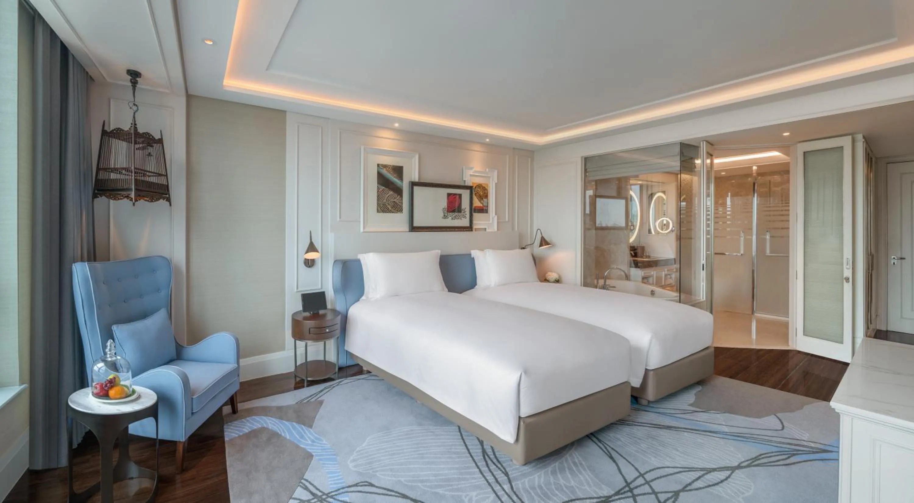 Bed in Sofitel Bangkok Sukhumvit