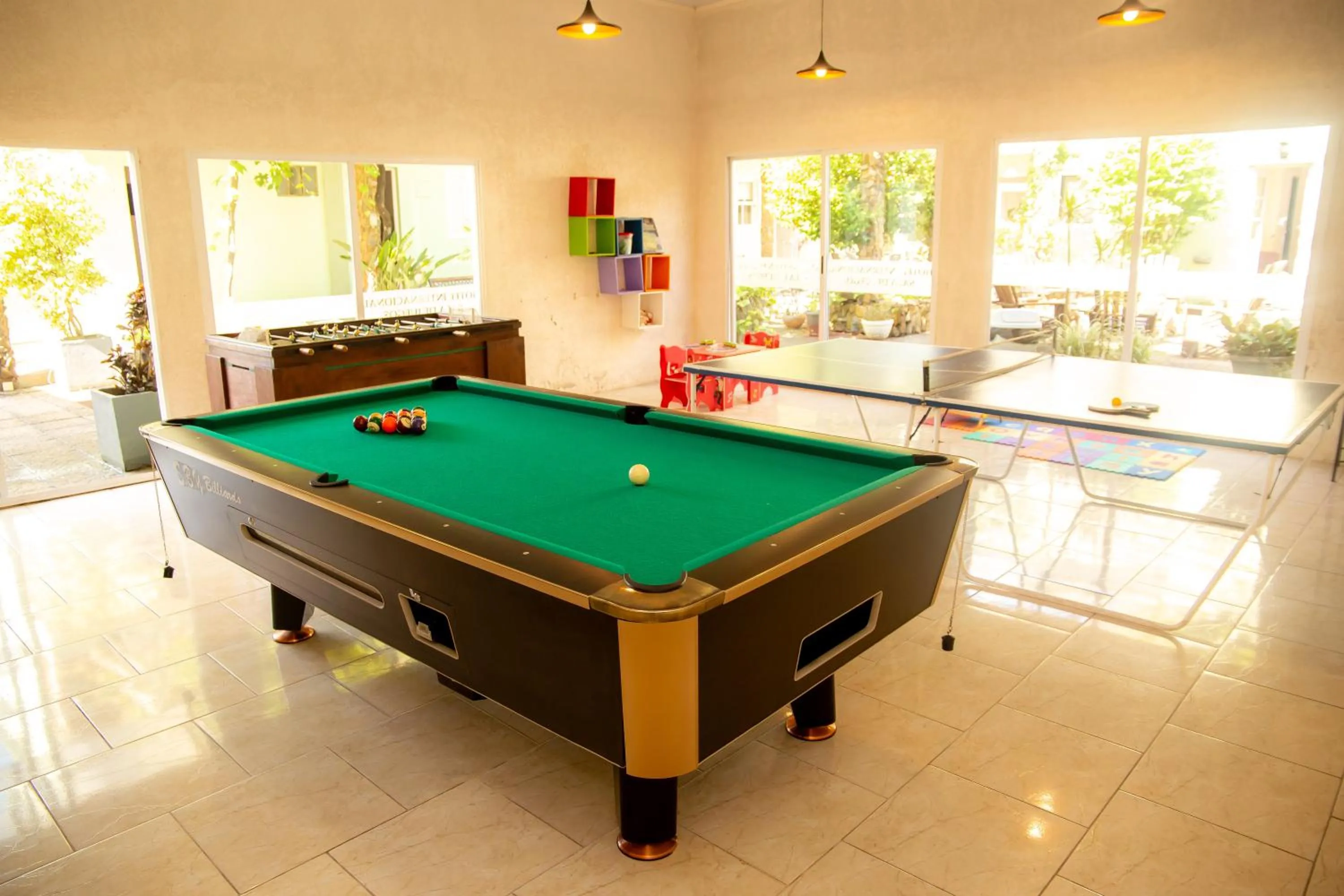 Game Room in Hotel Internacional