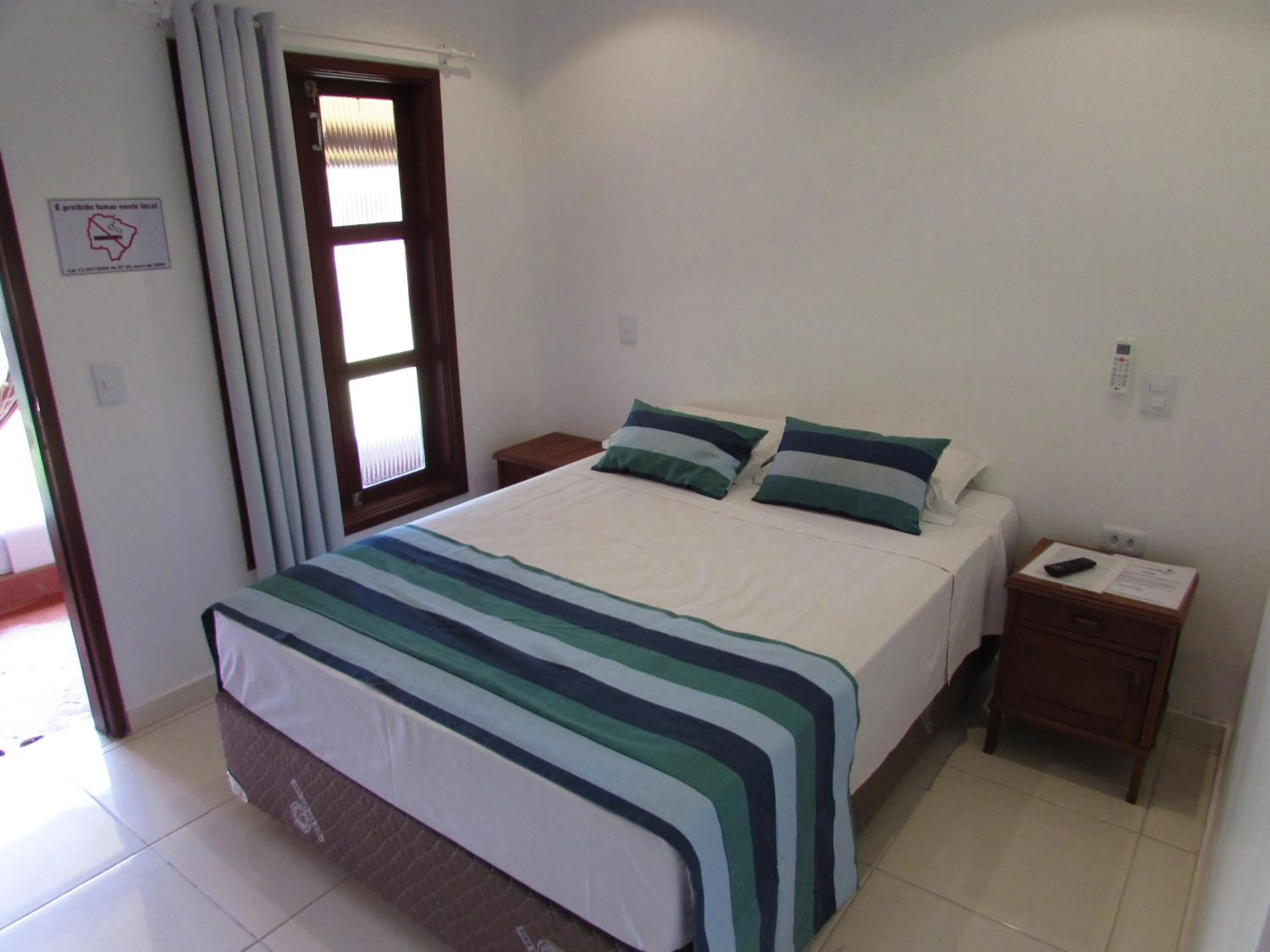 Bed in Pousada Muito Bonito