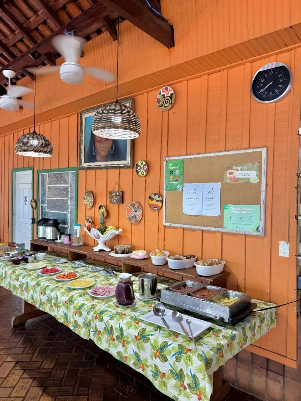 Breakfast in Pousada Muito Bonito