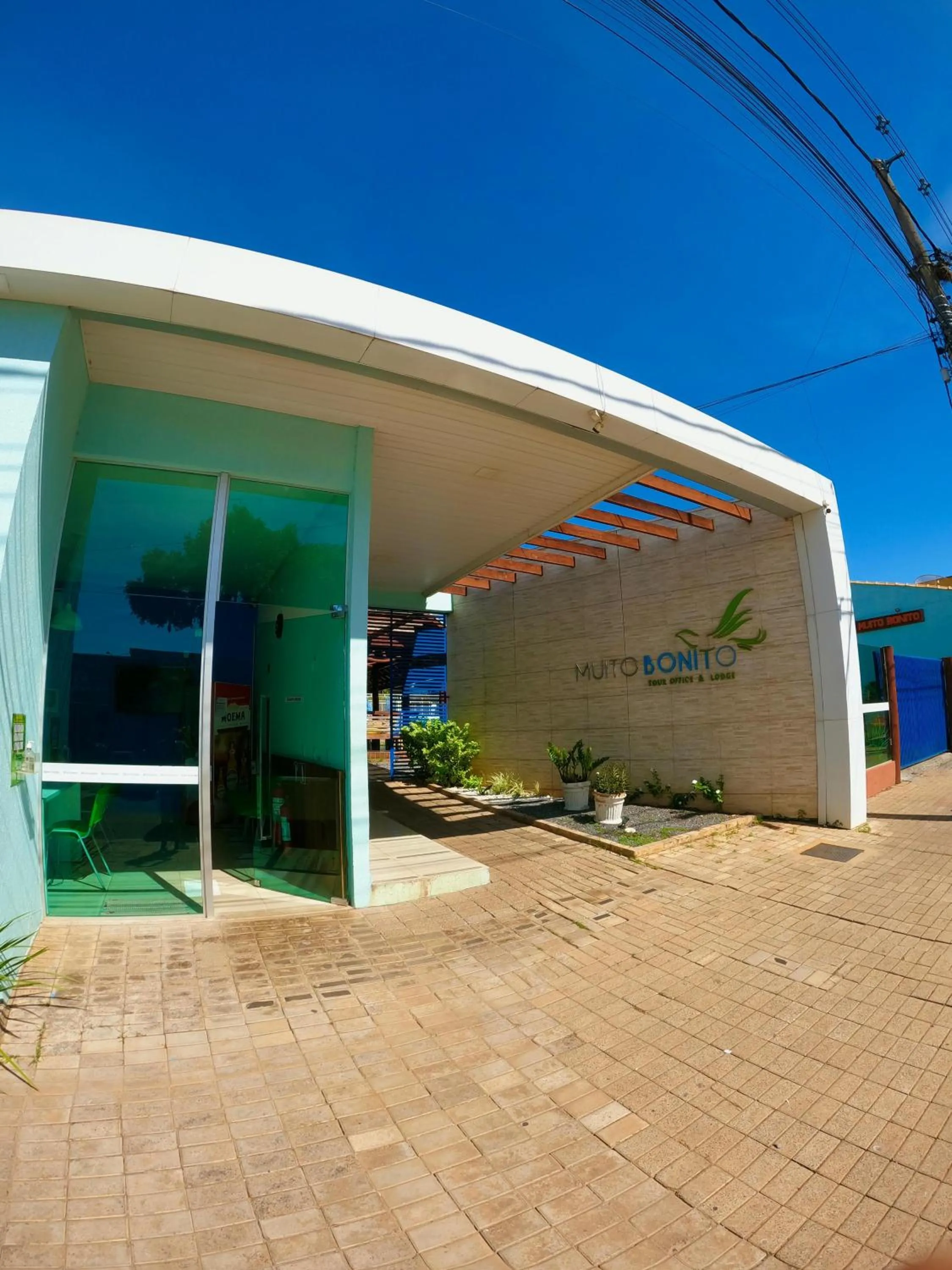 Facade/entrance in Pousada Muito Bonito