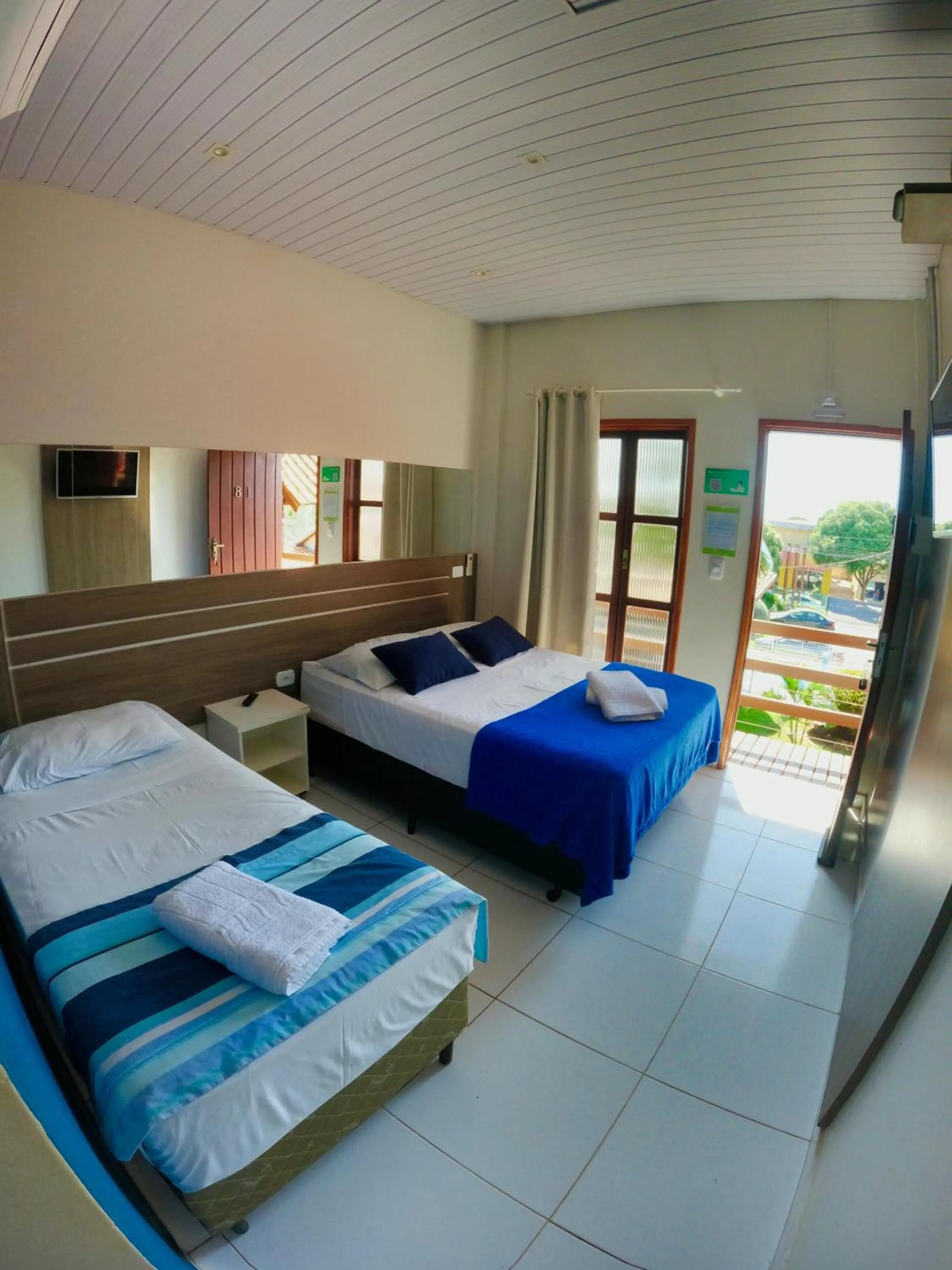 Bedroom, Bed in Pousada Muito Bonito